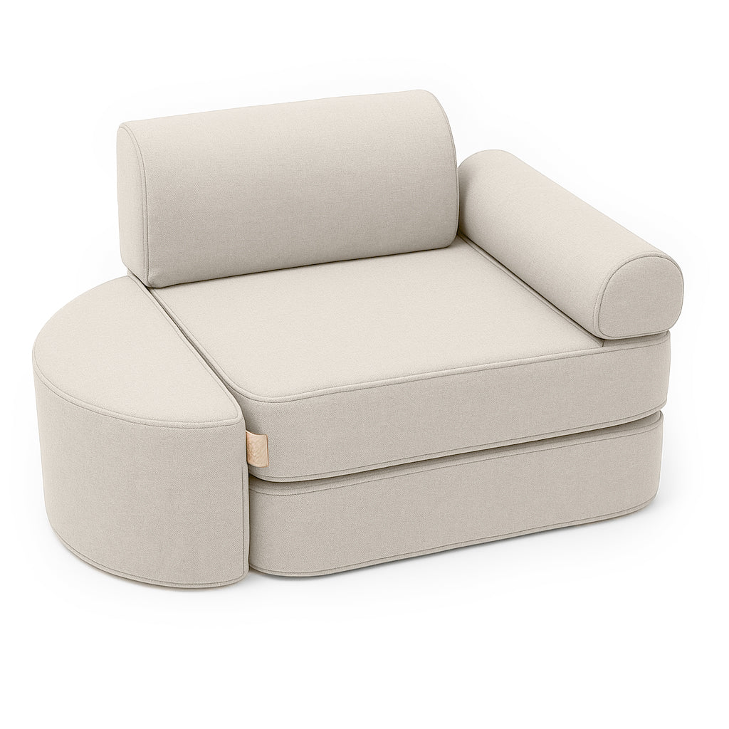 Meowbaby Outzy Sofa Plus Połowa – Modułowa Sofa Dla Dzieci | 4 Elementów