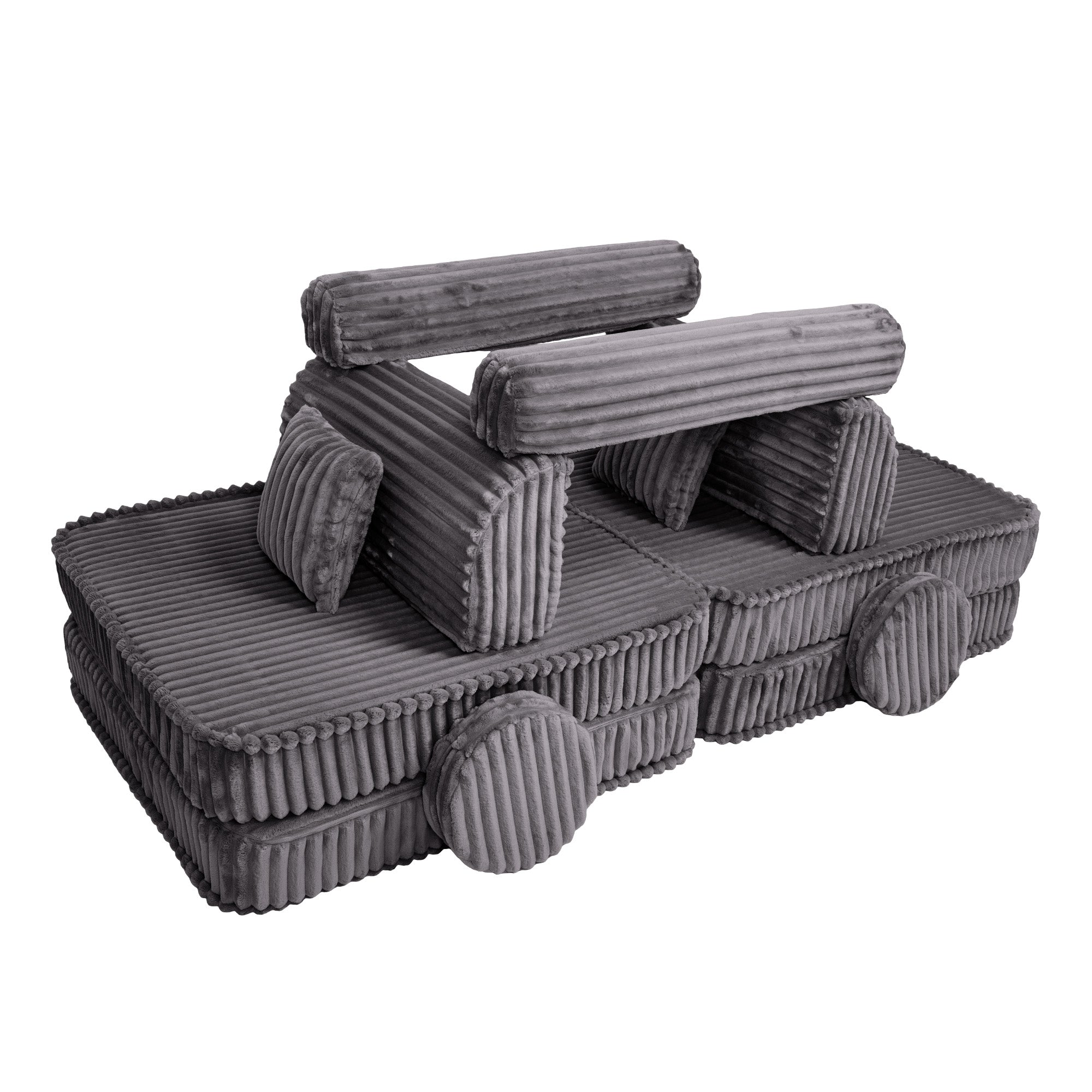 Meowbaby Churros Modułowa Piankowa Sofa dla Dzieci | 8 Elementów