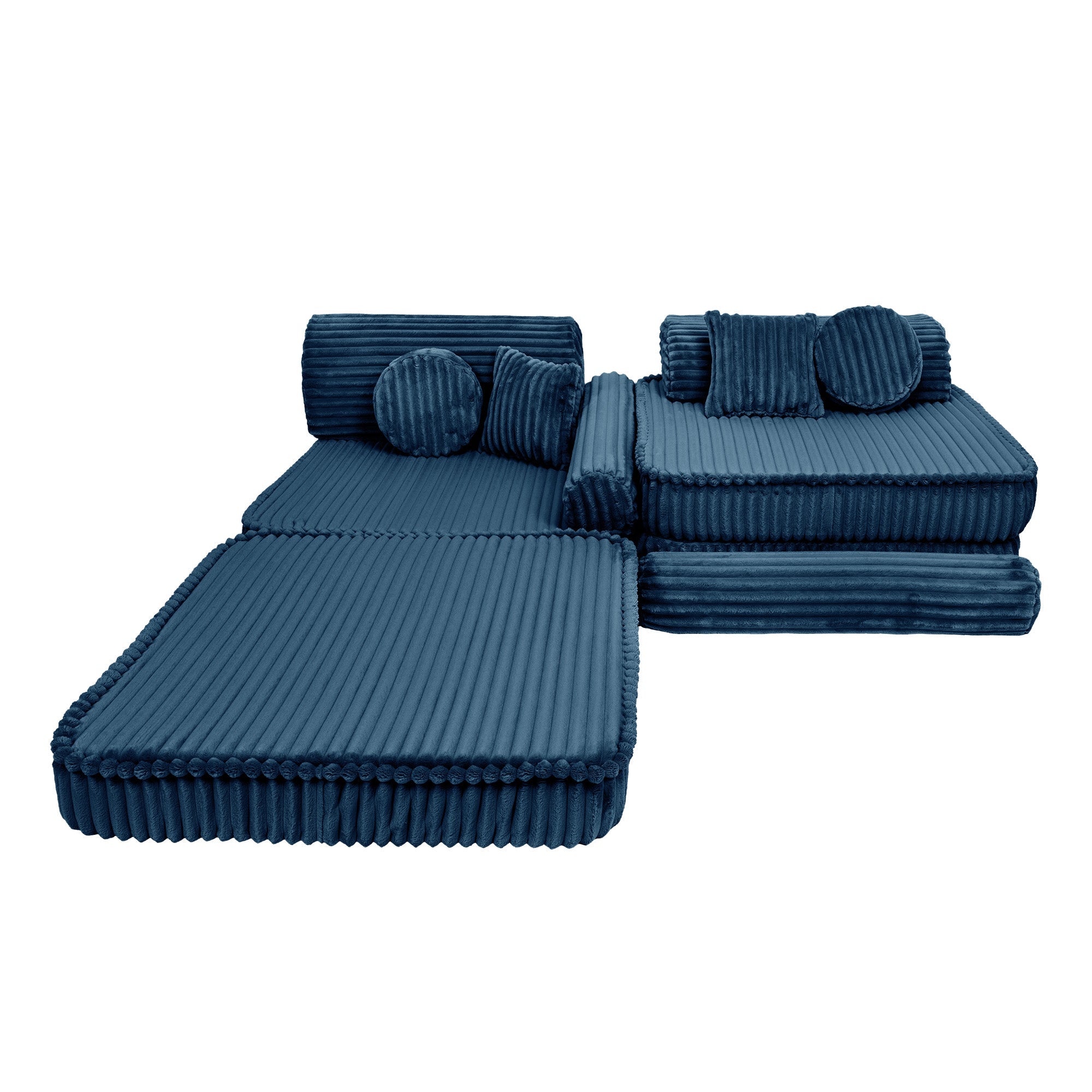 Meowbaby Churros Modułowa Piankowa Sofa dla Dzieci | 8 Elementów
