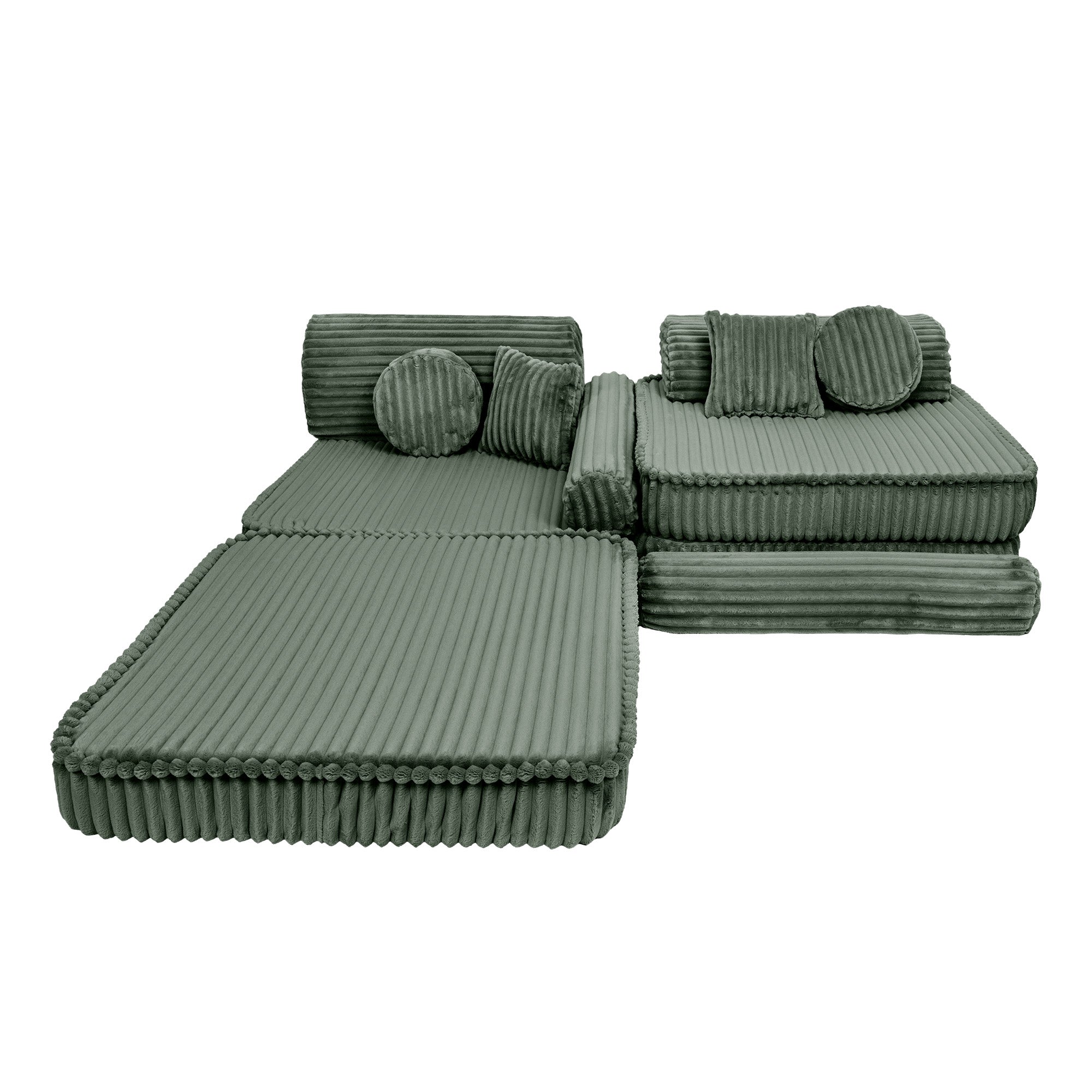 Meowbaby Churros Modułowa Piankowa Sofa dla Dzieci | 8 Elementów