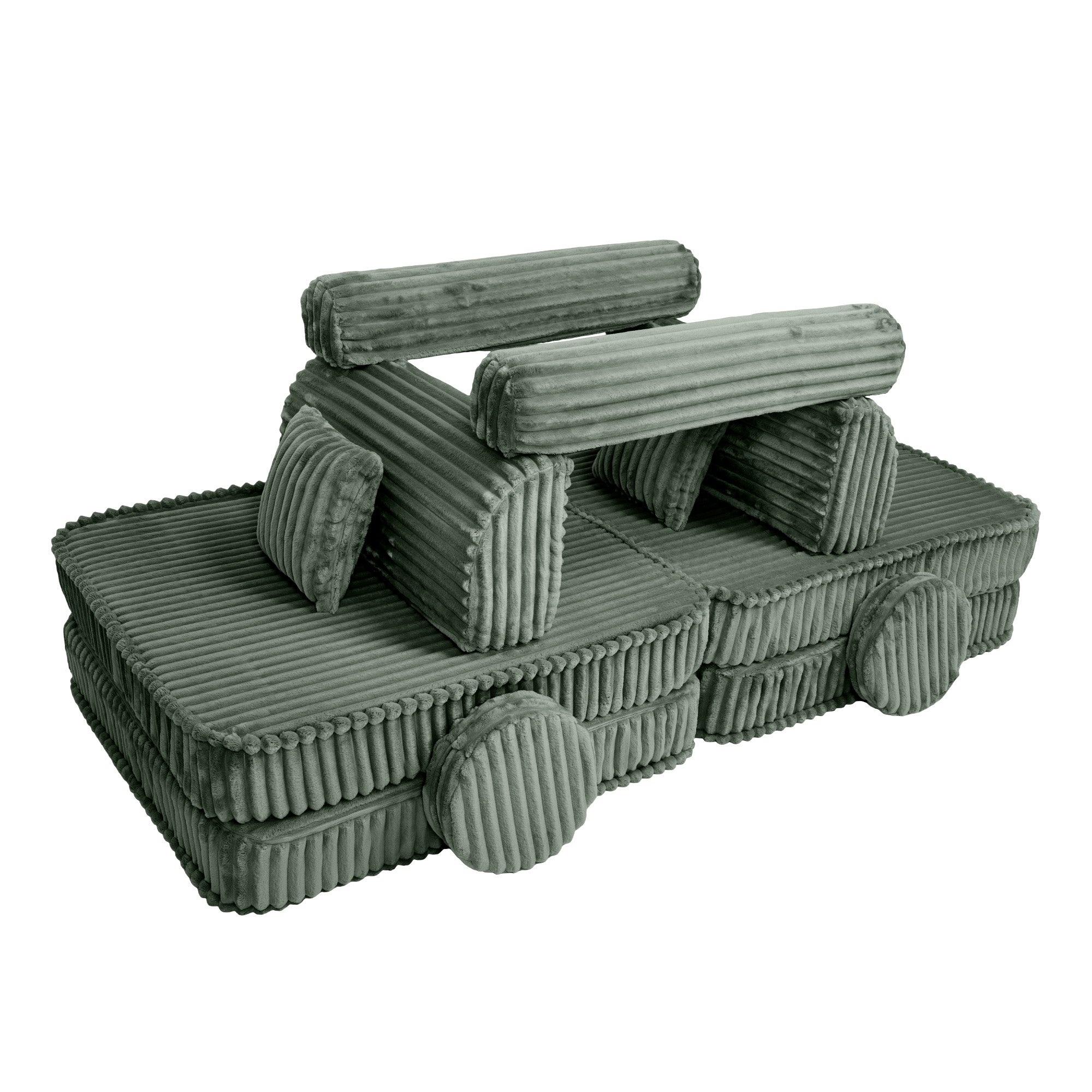 Meowbaby Churros Modułowa Piankowa Sofa dla Dzieci | 8 Elementów