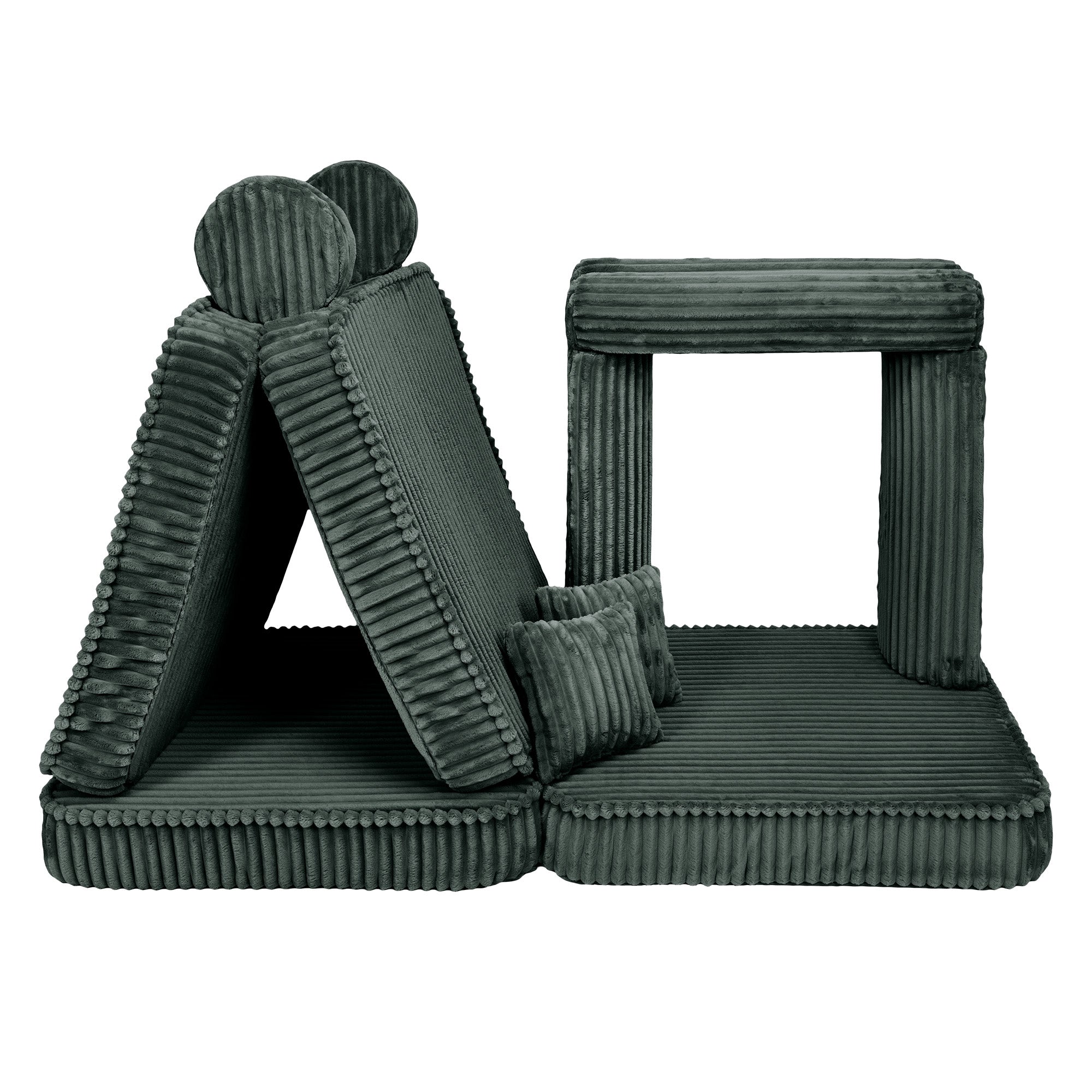 Meowbaby Churros Modułowa Piankowa Sofa dla Dzieci | 8 Elementów