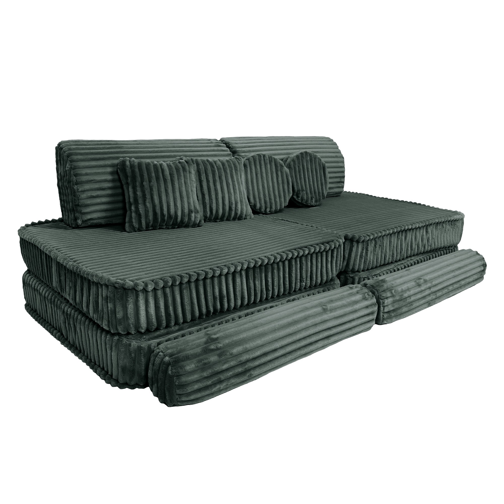 Meowbaby Churros Modułowa Piankowa Sofa dla Dzieci | 8 Elementów