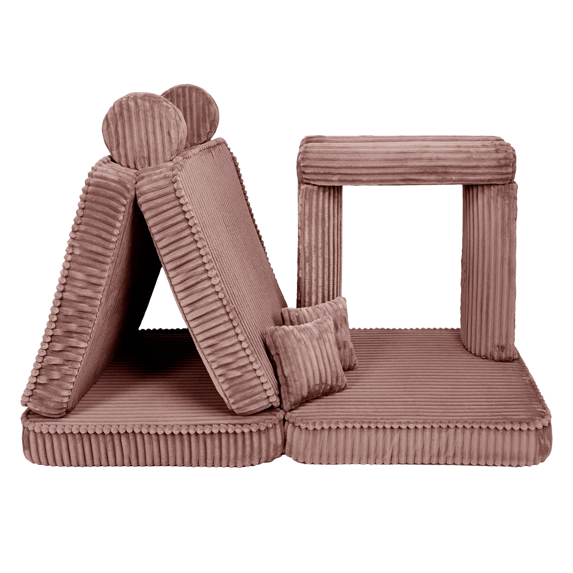 Meowbaby Churros Modułowa Piankowa Sofa dla Dzieci | 8 Elementów