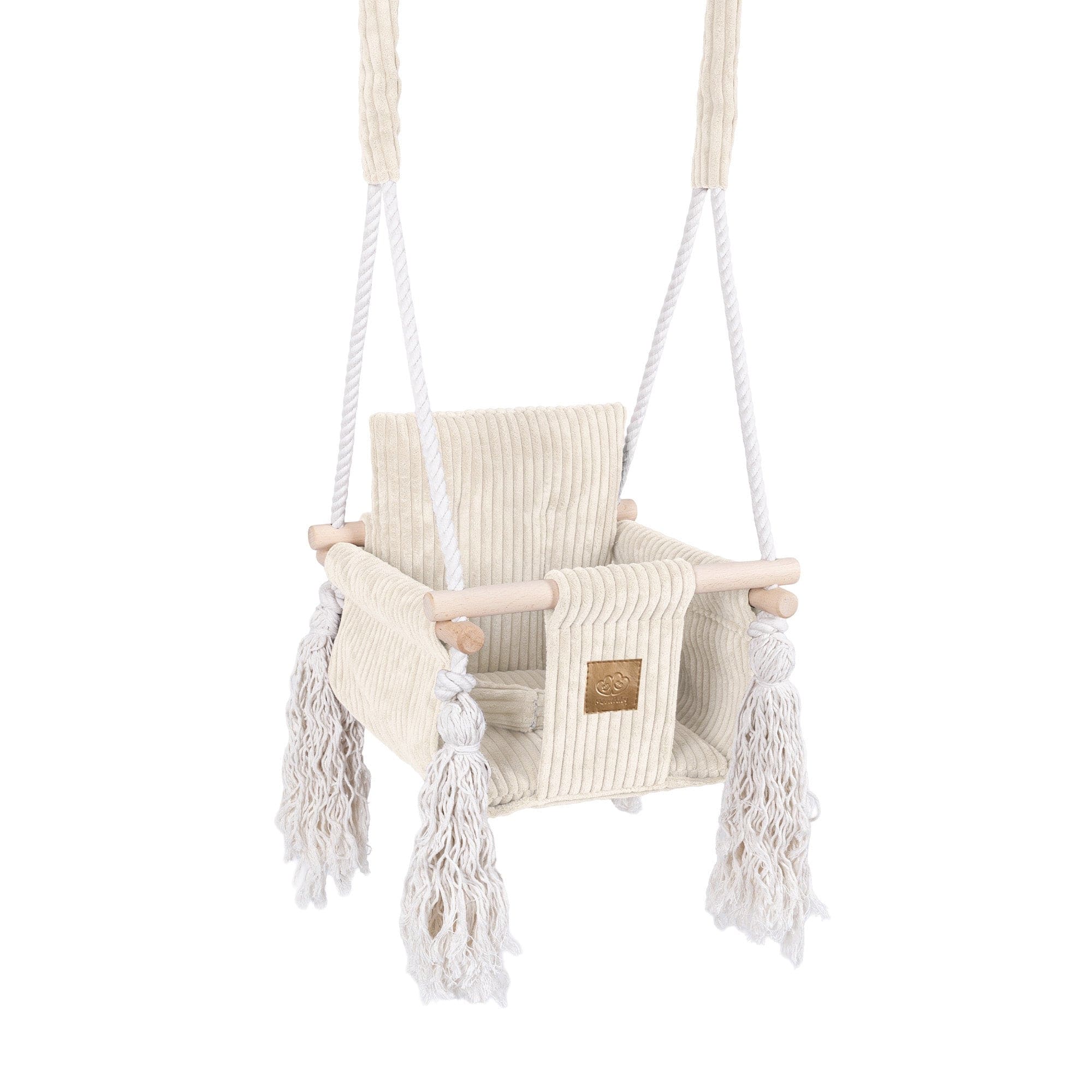 Meowbaby Huśtawka dla Dziecka do Domu – Square Swing | Aesthetic