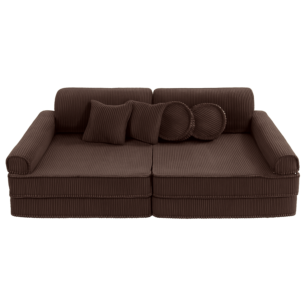 Meowbaby Aesthetic Modułowa Piankowa Sofa dla Dzieci | 10 Elementów