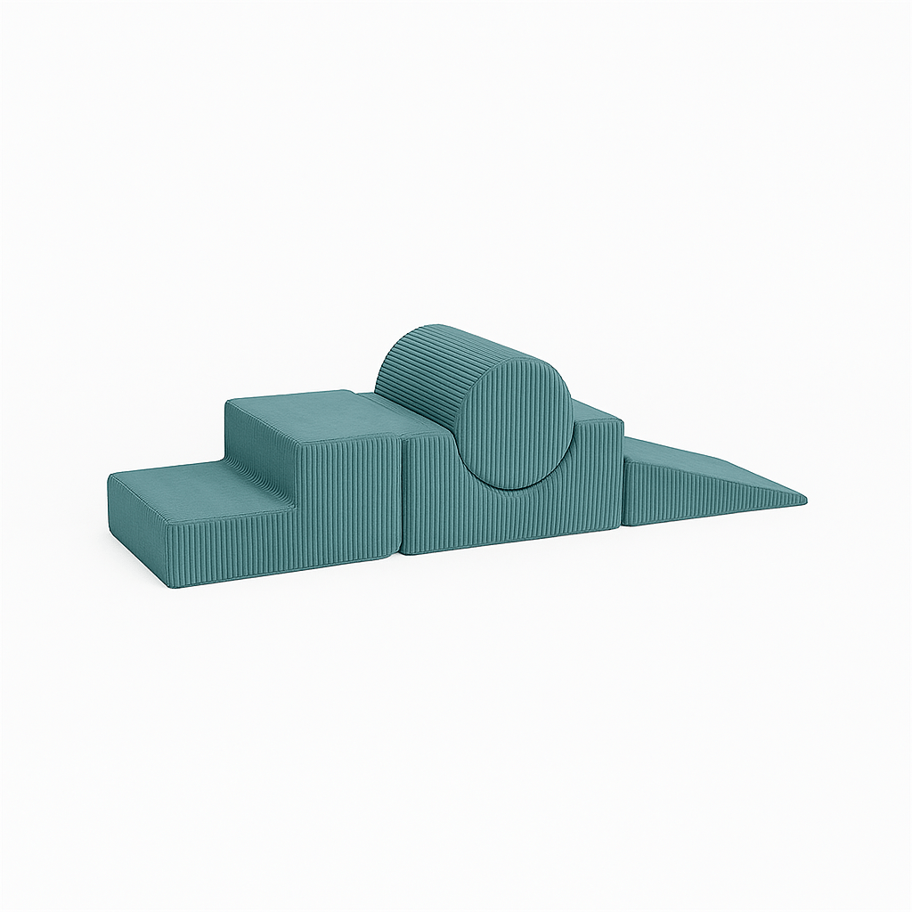 Meowbaby Aesthetic Shape Set - Piankowy Plac Zabaw dla Dzieci