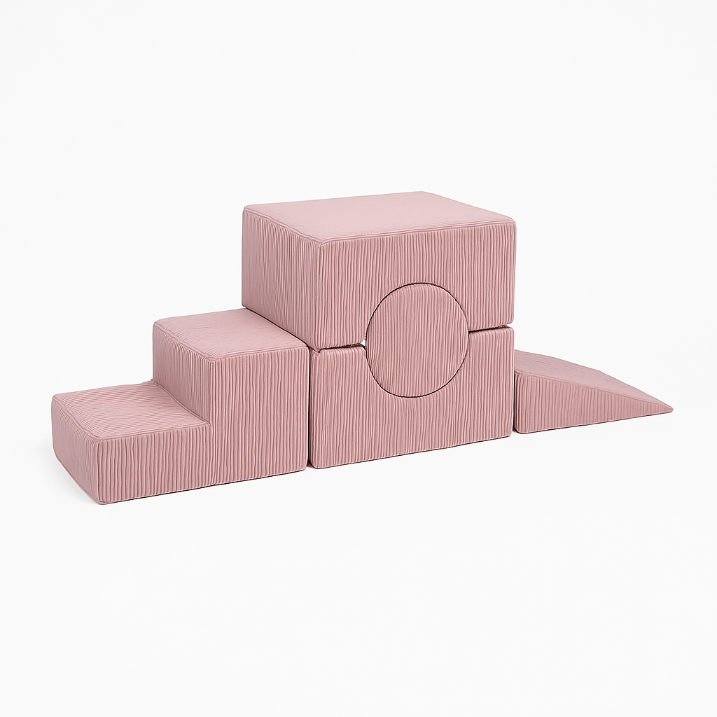 Meowbaby Aesthetic Shape Set - Piankowy Plac Zabaw dla Dzieci