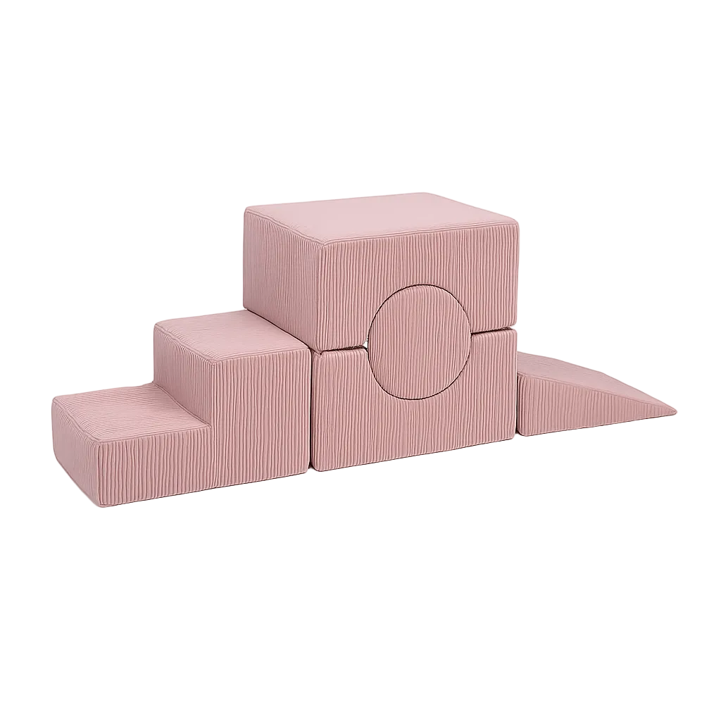 Meowbaby Aesthetic Shape Set - Piankowy Plac Zabaw dla Dzieci