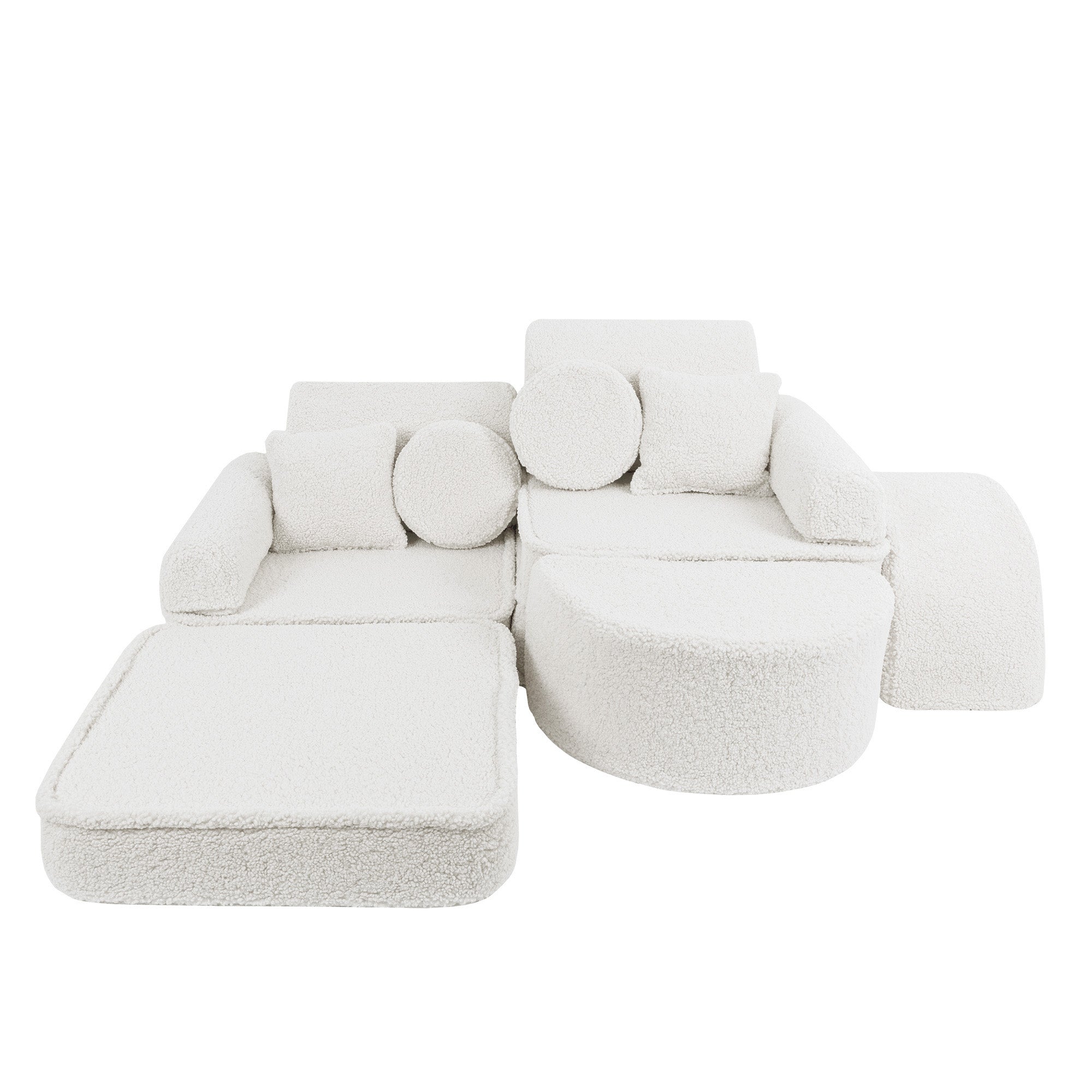 Meowbaby Bearly Sofa Max – Modułowa Sofa Dla Dzieci | 12 Elementów