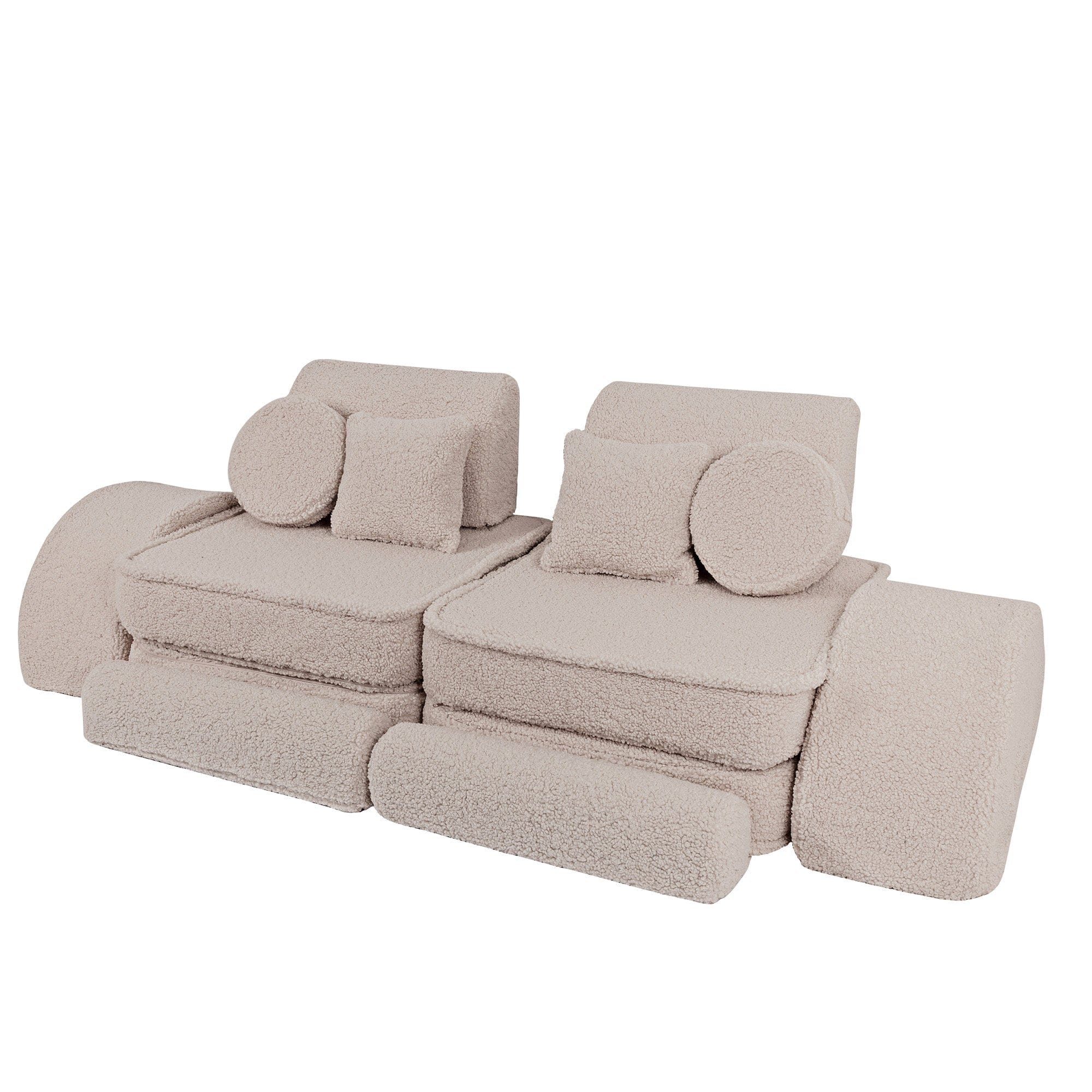 Meowbaby Bearly Sofa Max – Modułowa Sofa Dla Dzieci | 12 Elementów