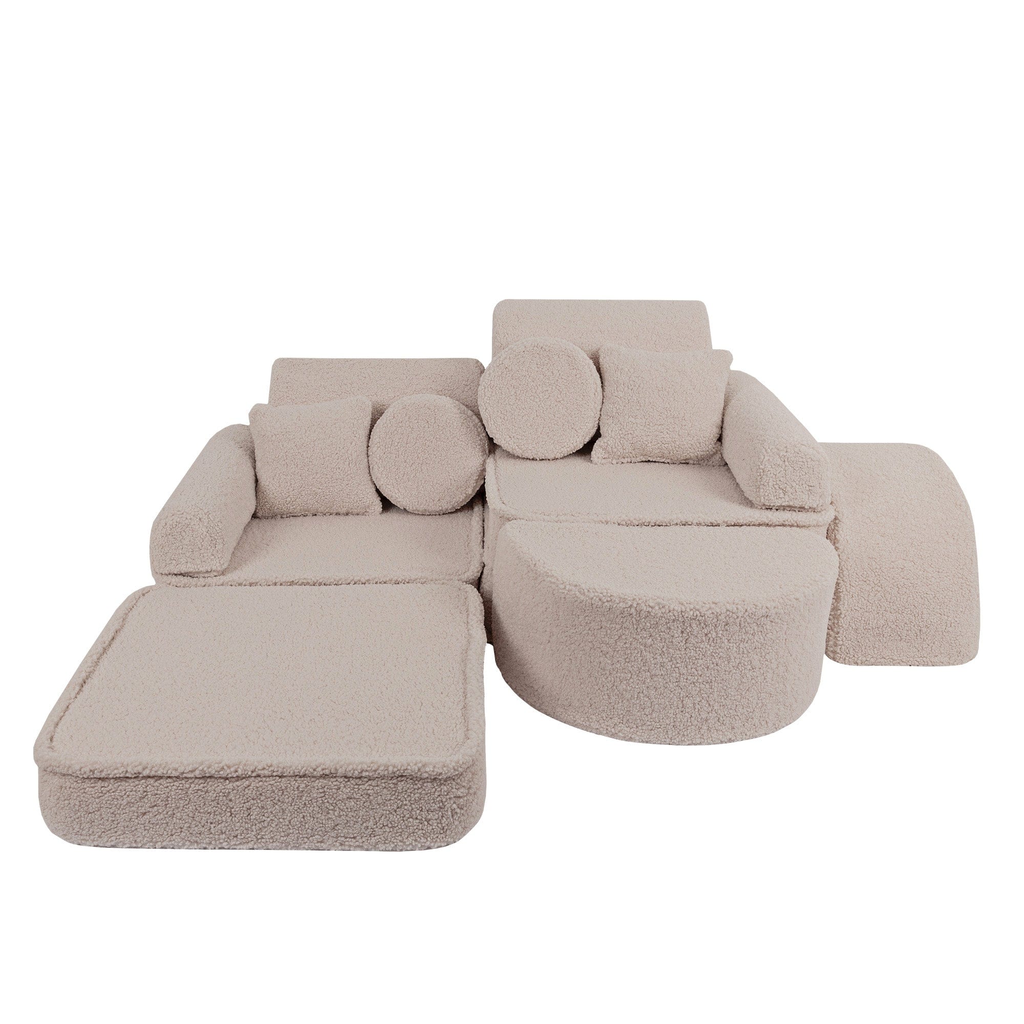 Meowbaby Bearly Sofa Max – Modułowa Sofa Dla Dzieci | 12 Elementów