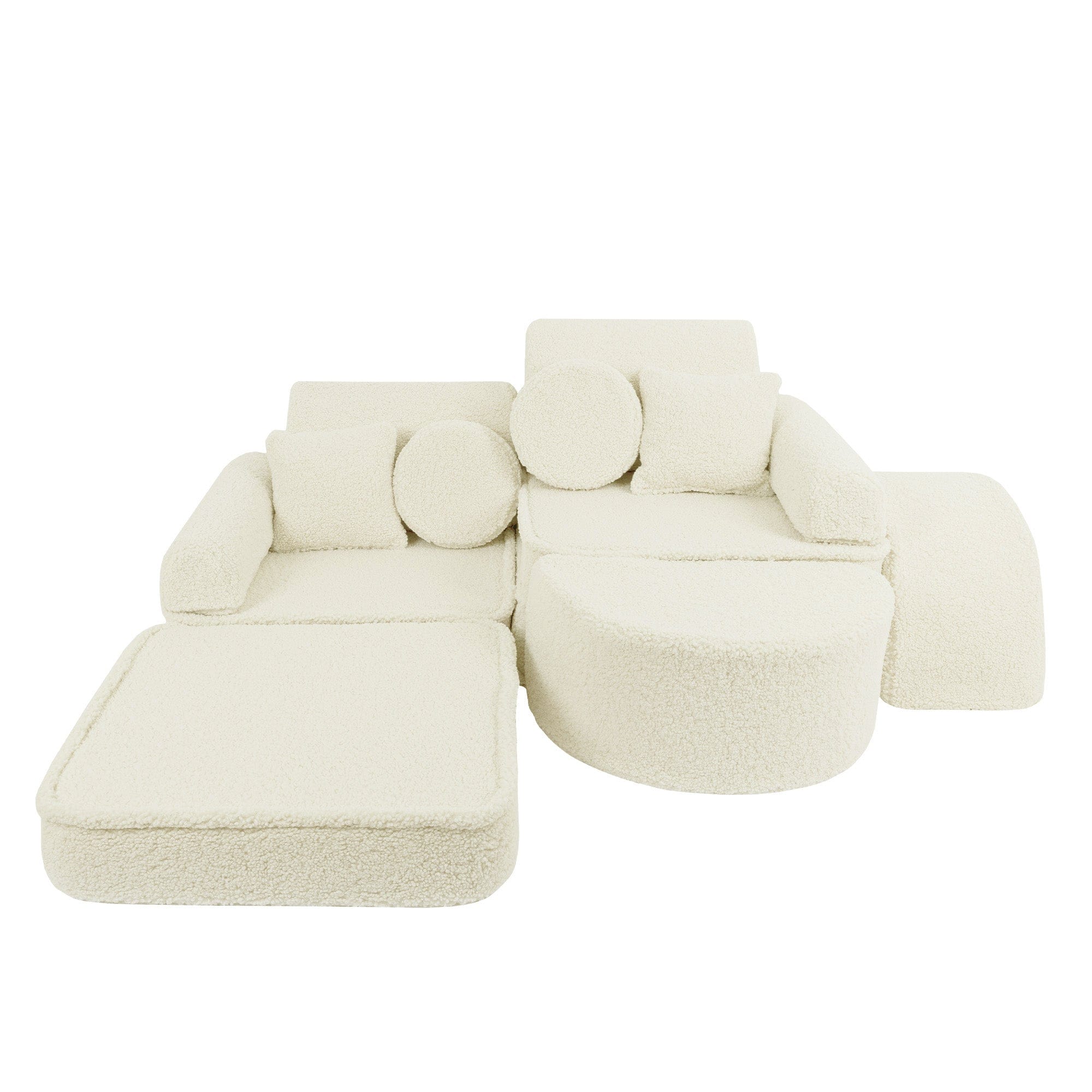 Meowbaby Bearly Sofa Max – Modułowa Sofa Dla Dzieci | 12 Elementów