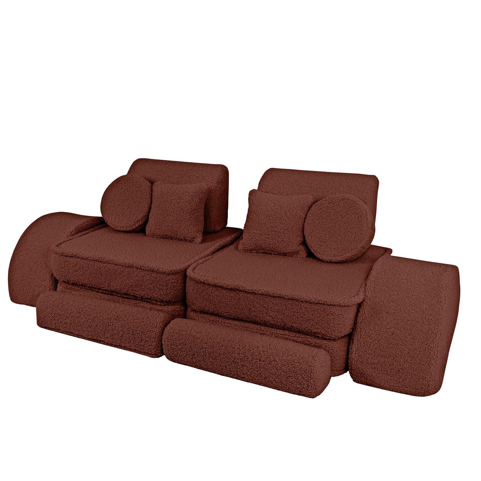 Meowbaby Bearly Sofa Max – Modułowa Sofa Dla Dzieci | 12 Elementów