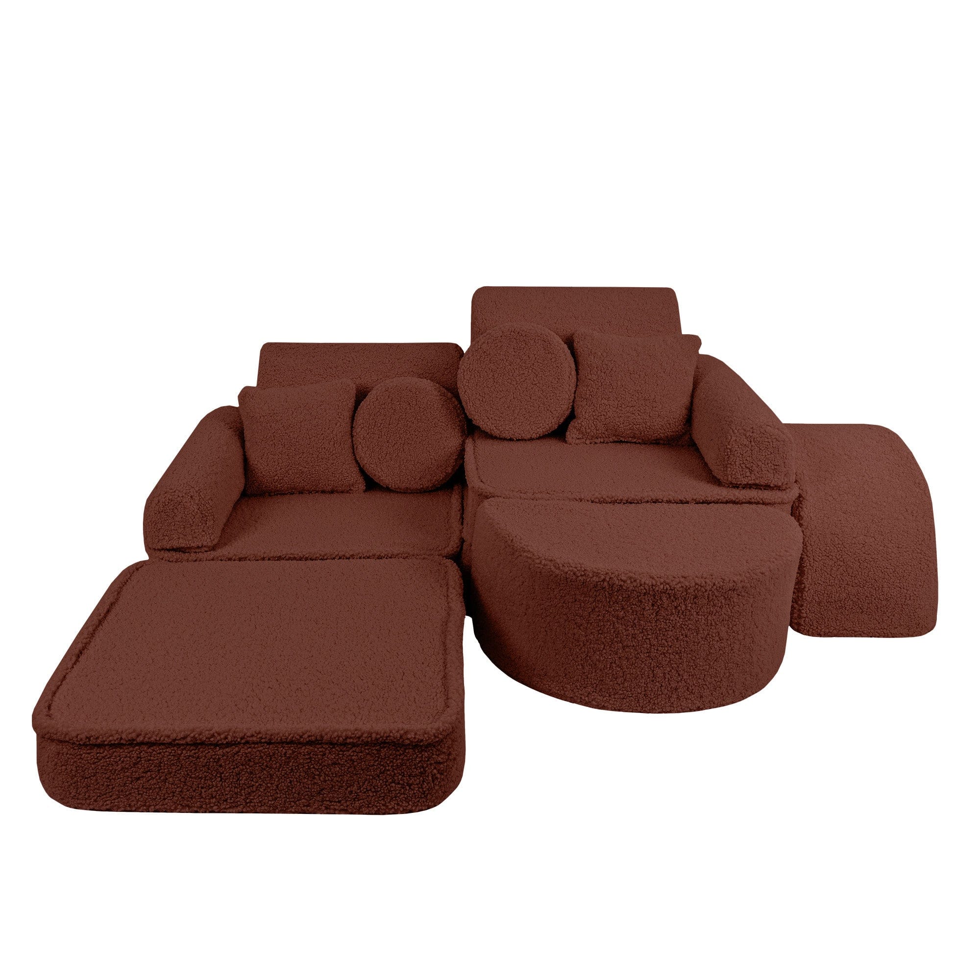 Meowbaby Bearly Sofa Max – Modułowa Sofa Dla Dzieci | 12 Elementów