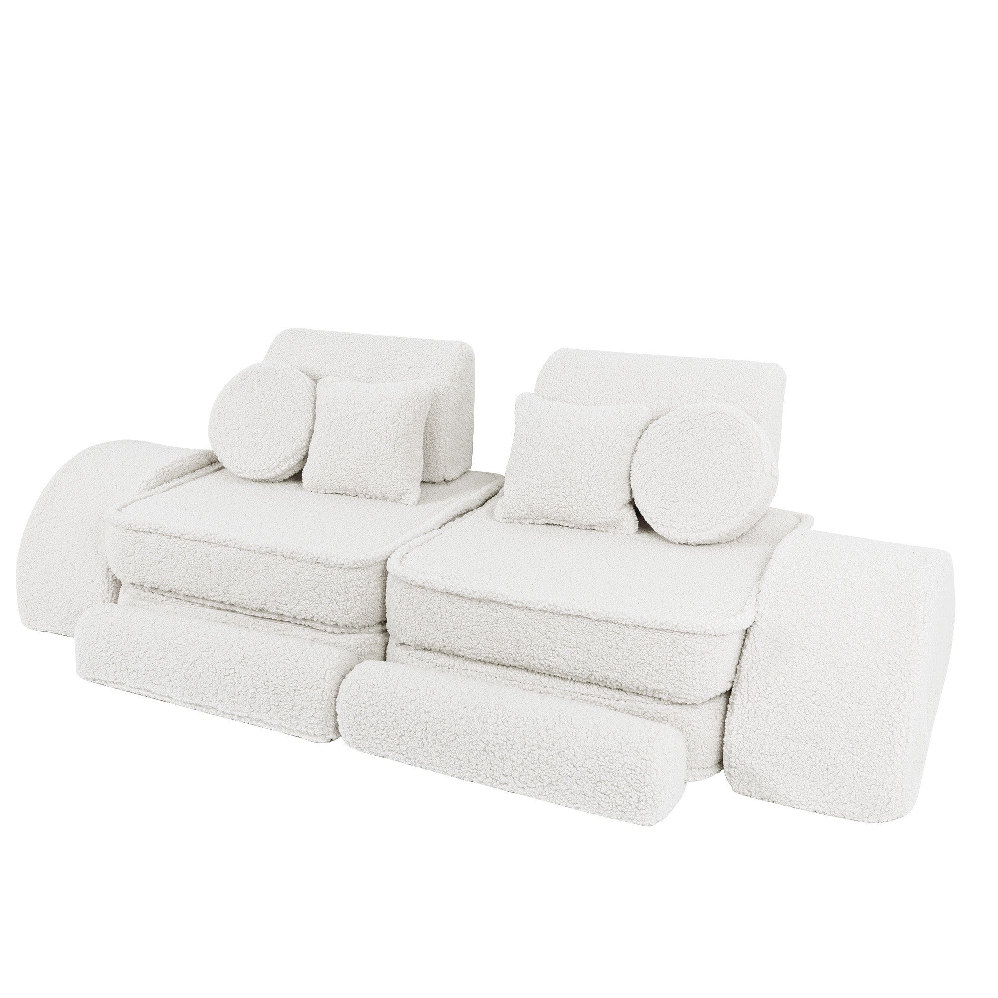 Meowbaby Bearly Sofa Max – Modułowa Sofa Dla Dzieci | 12 Elementów