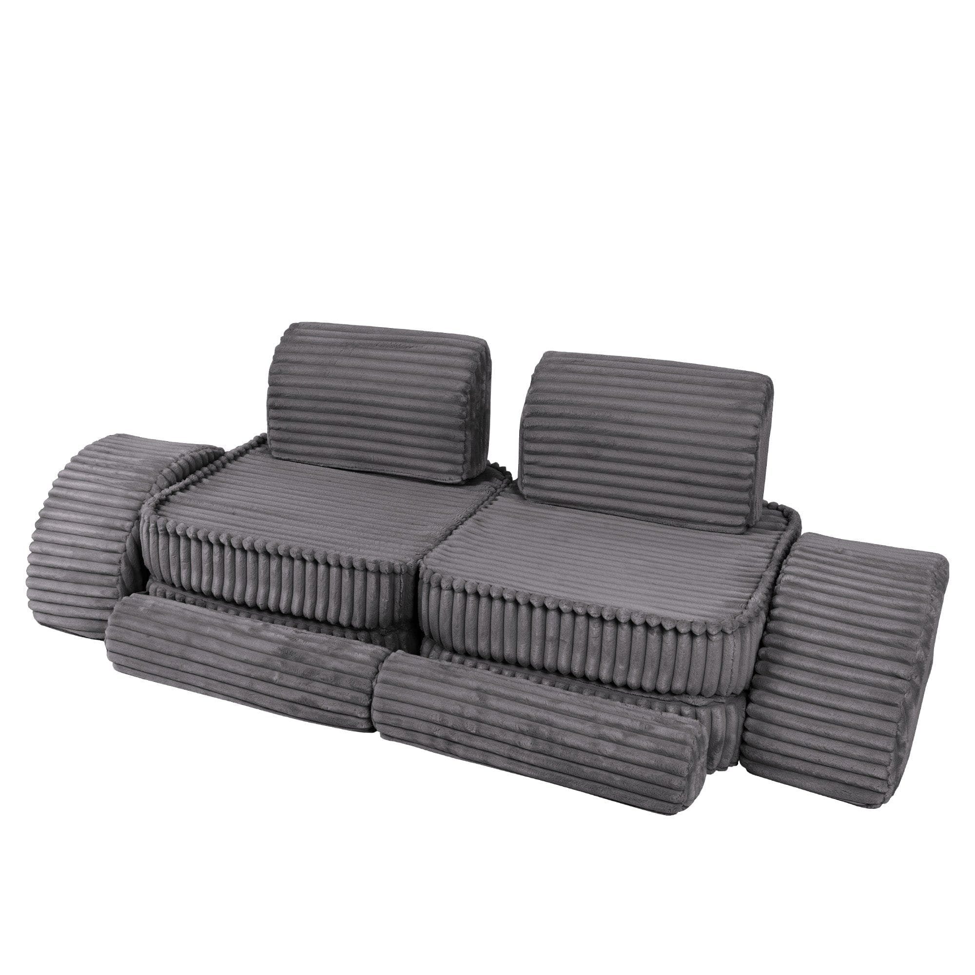 Meowbaby Churros Sofa Max – Modułowa Sofa Dla Dzieci | 12 Elementów