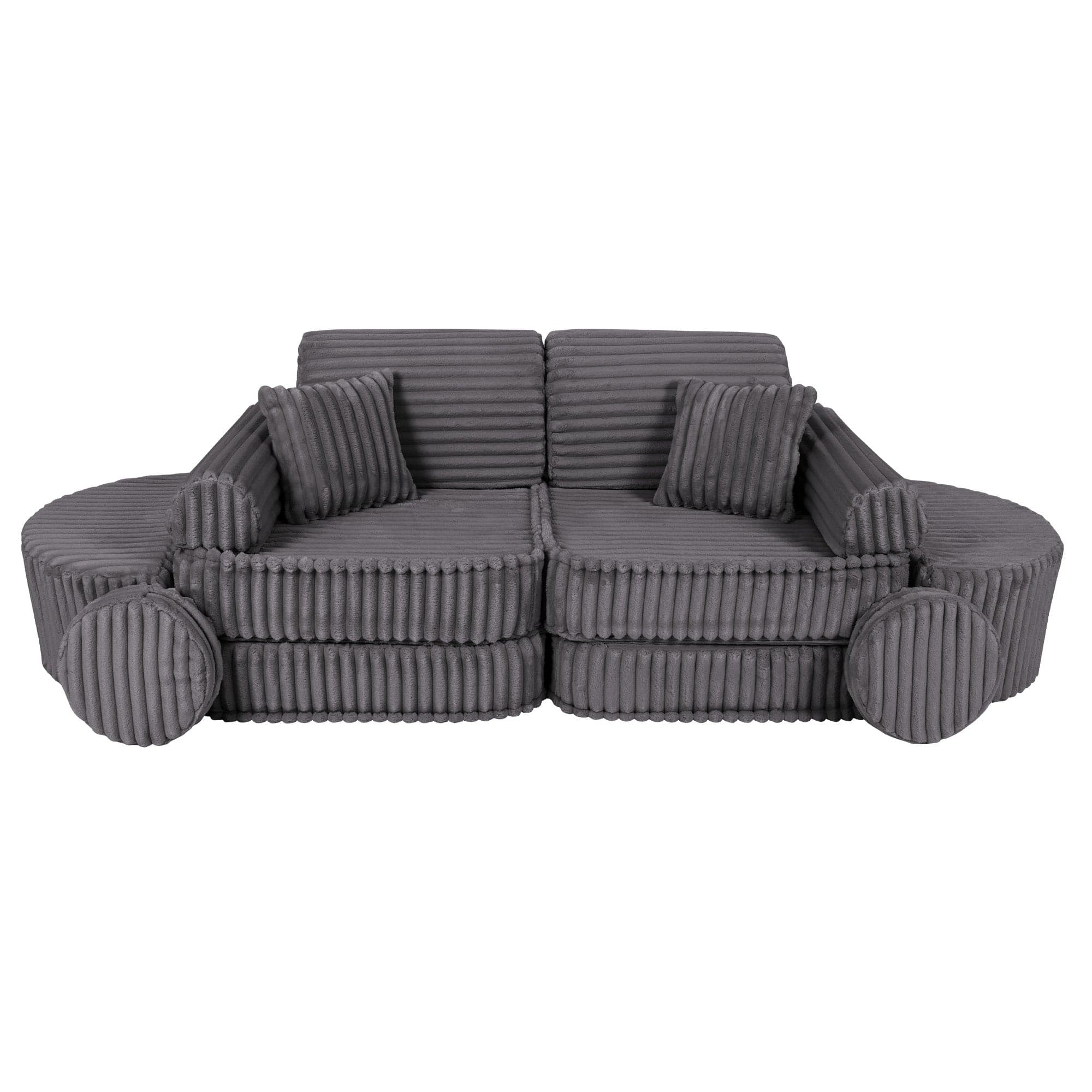 Meowbaby Churros Sofa Max – Modułowa Sofa Dla Dzieci | 12 Elementów