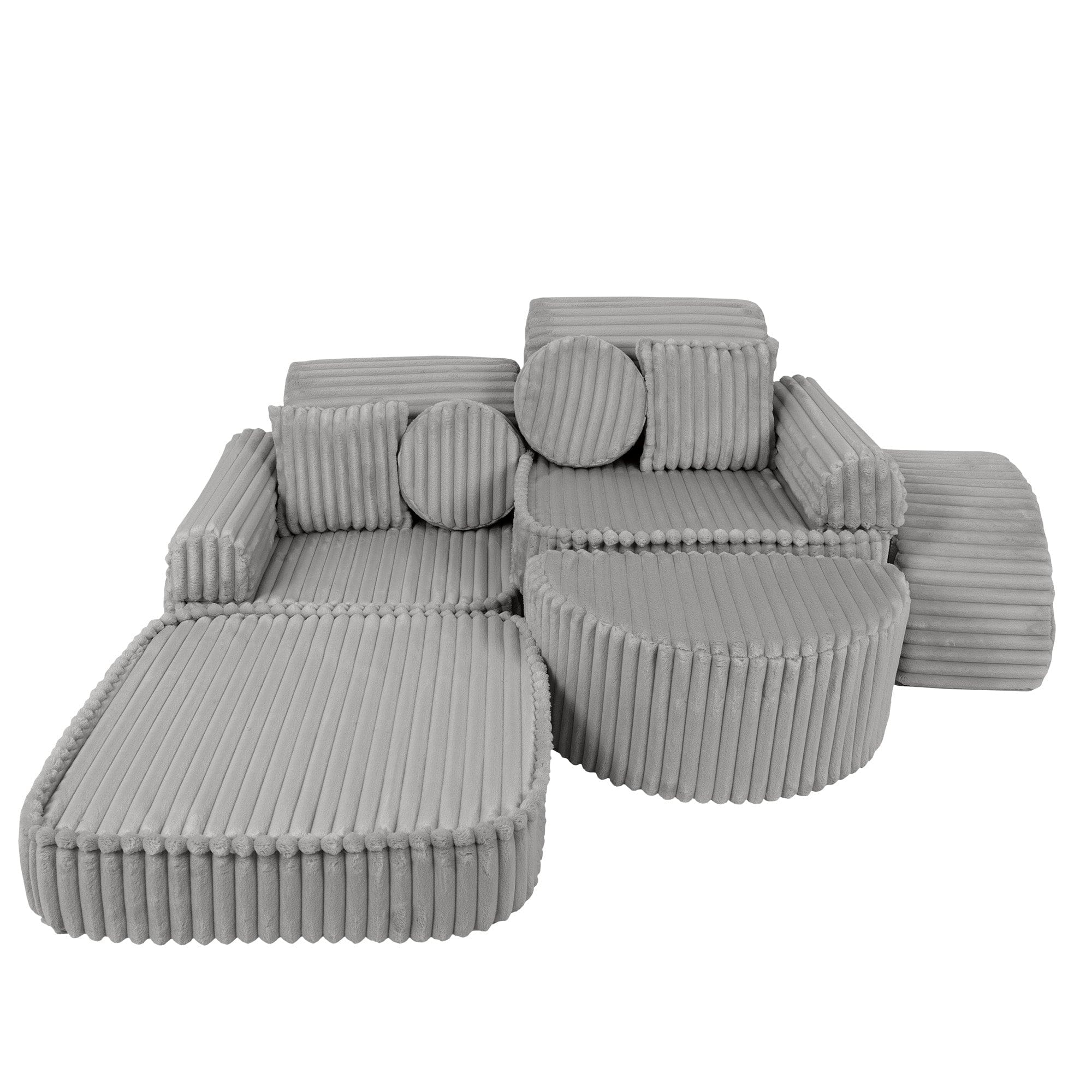 Meowbaby Churros Sofa Max – Modułowa Sofa Dla Dzieci | 12 Elementów