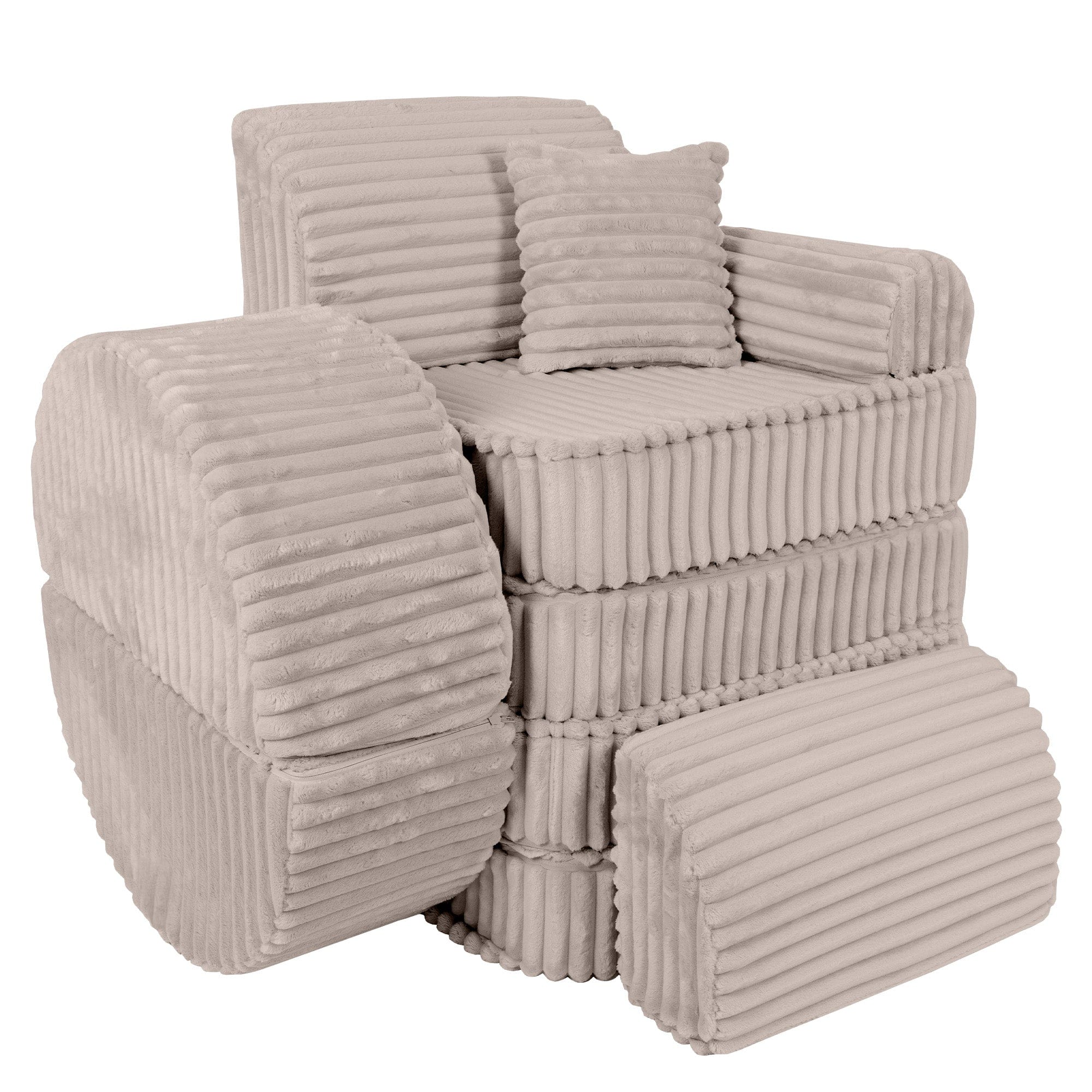 Meowbaby Churros Sofa Max – Modułowa Sofa Dla Dzieci | 12 Elementów