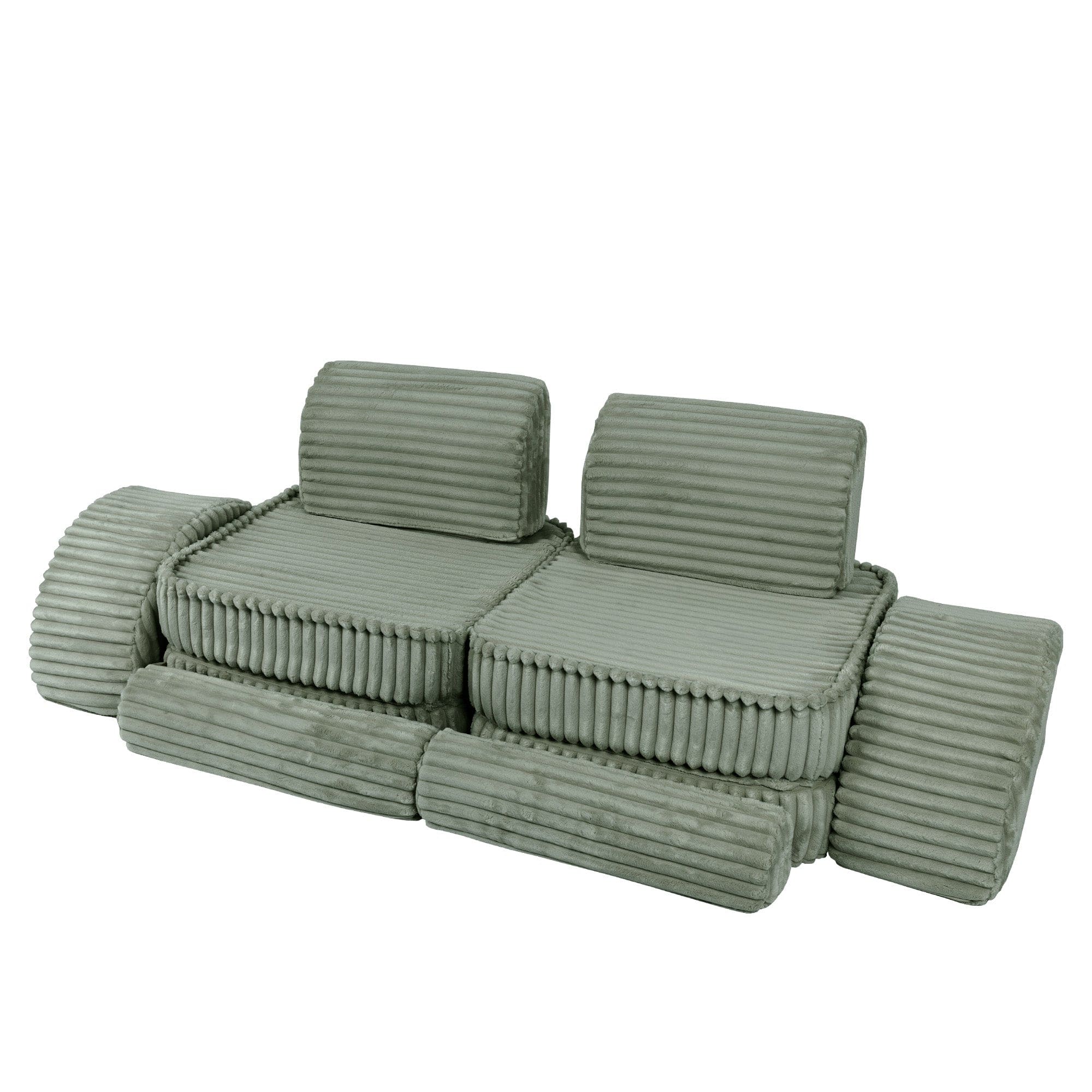 Meowbaby Churros Sofa Max – Modułowa Sofa Dla Dzieci | 12 Elementów