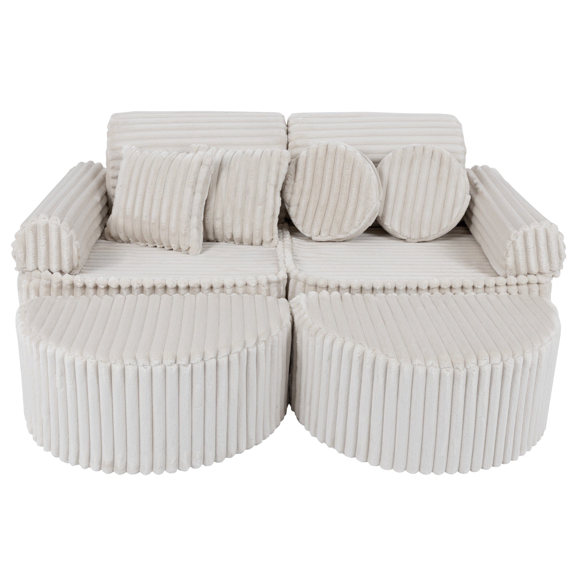 Meowbaby Churros Sofa Max – Modułowa Sofa Dla Dzieci | 12 Elementów