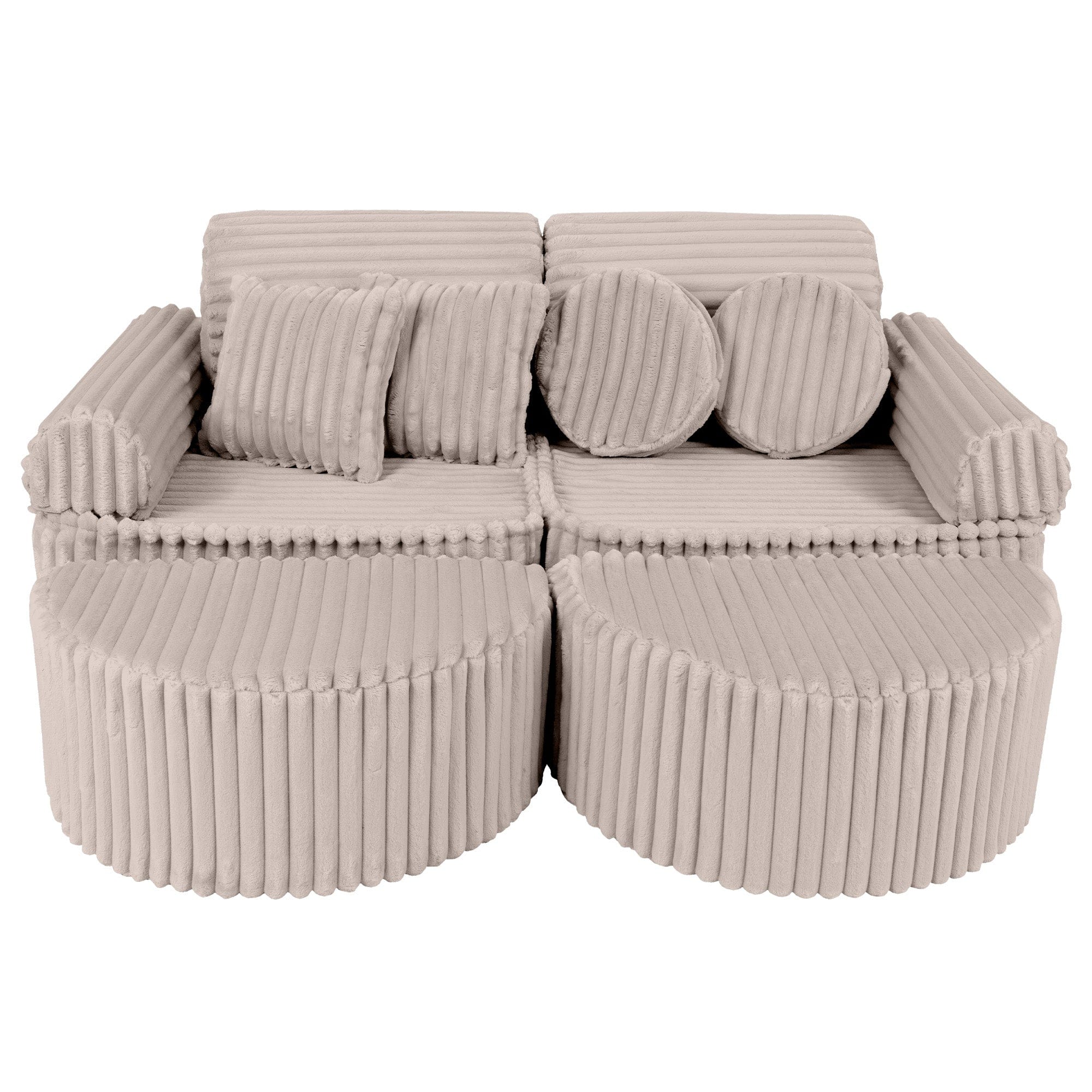 Meowbaby Churros Sofa Max – Modułowa Sofa Dla Dzieci | 12 Elementów