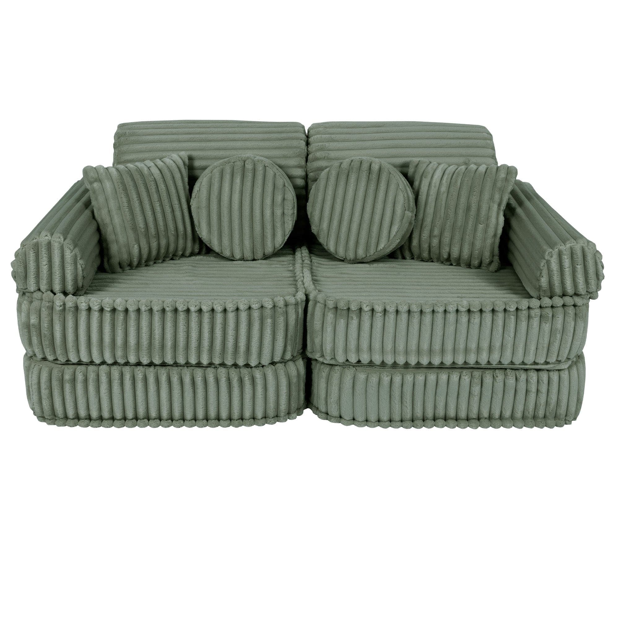Meowbaby Churros Sofa Plus – Modułowa Sofa Dla Dzieci | 10 Elementów