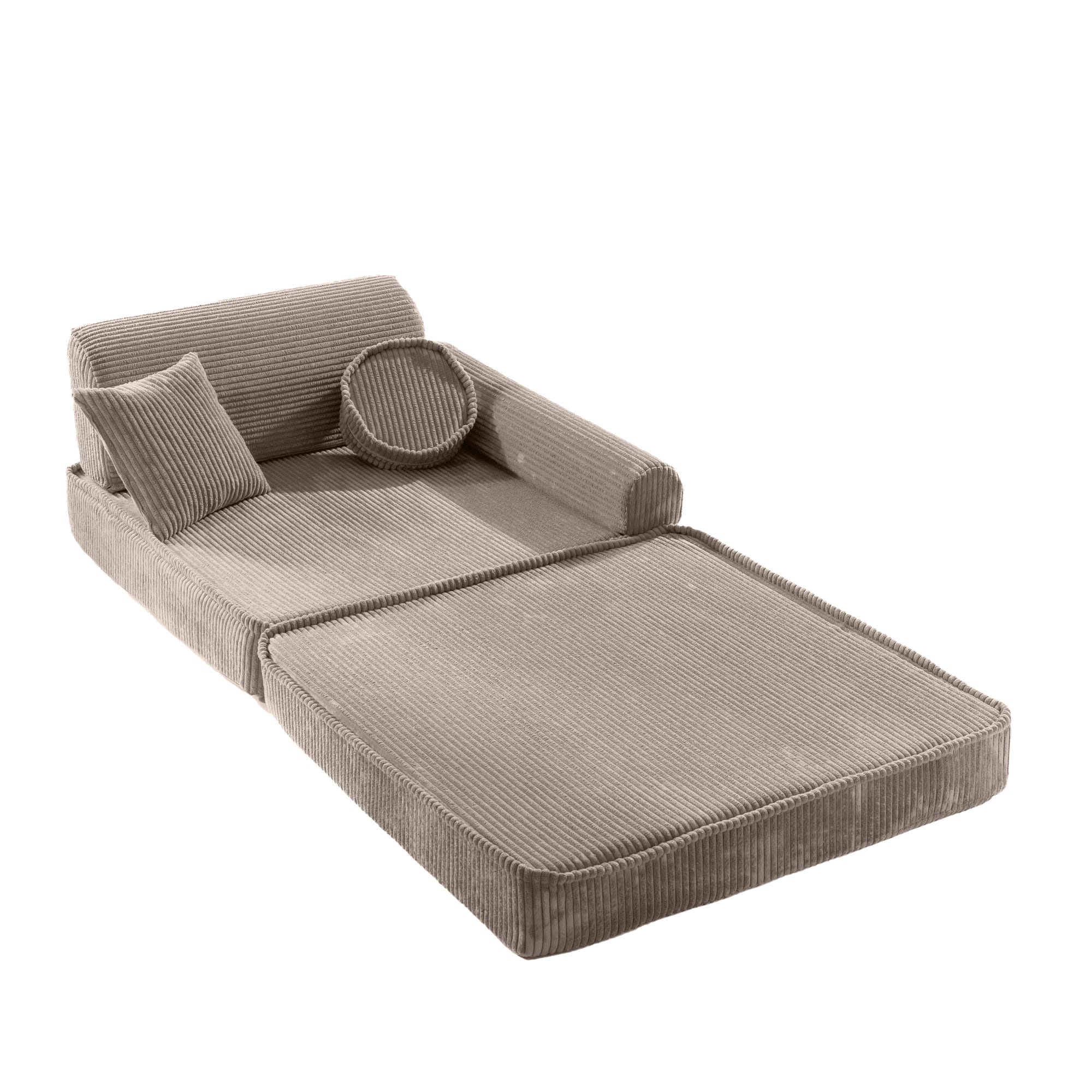 Meowbaby Fotel Modułowy dla Dziecka – 5 Elementów | Aesthetic | 60cm