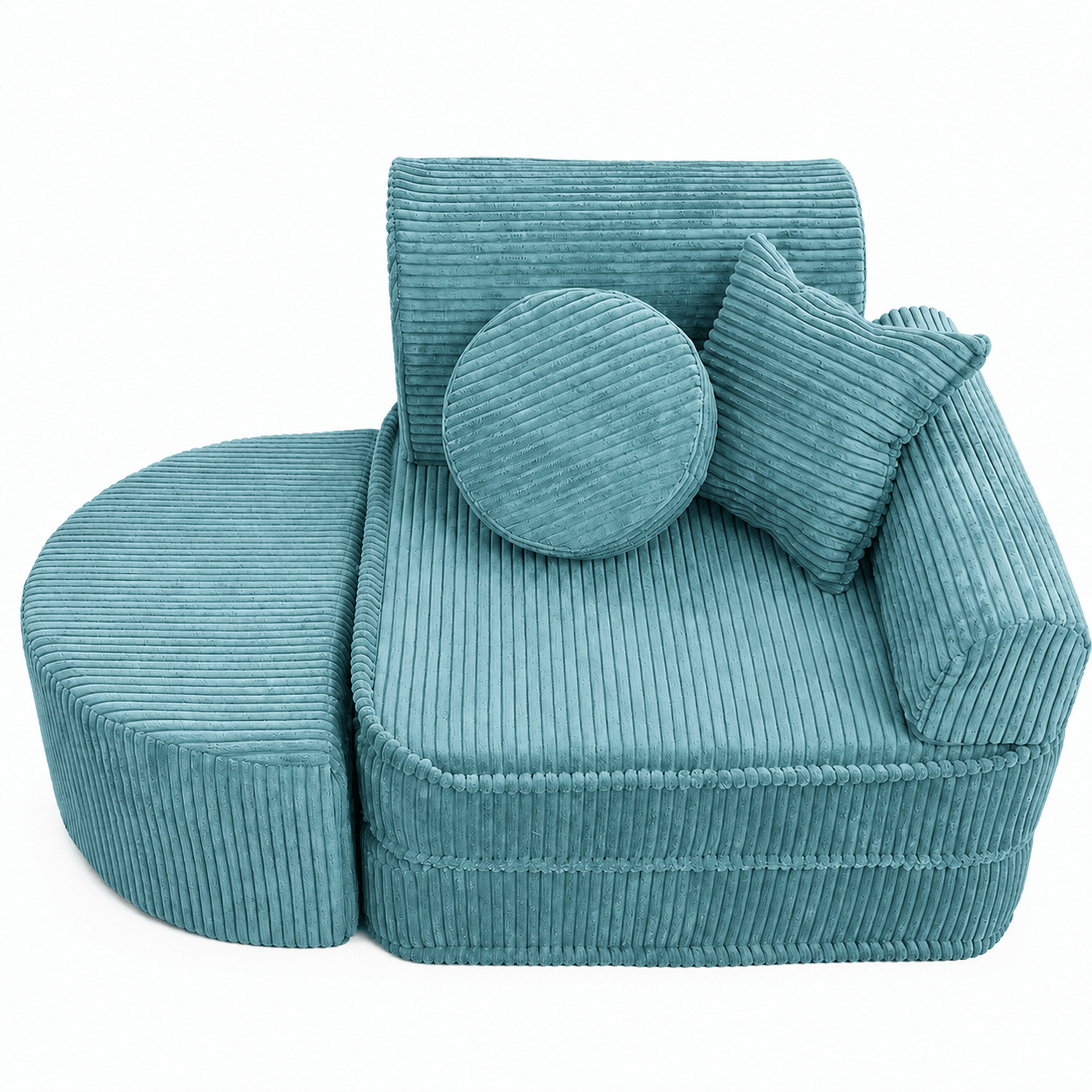 Meowbaby Fotel Modułowy dla Dziecka – 6 Elementów | Aesthetic | 60cm
