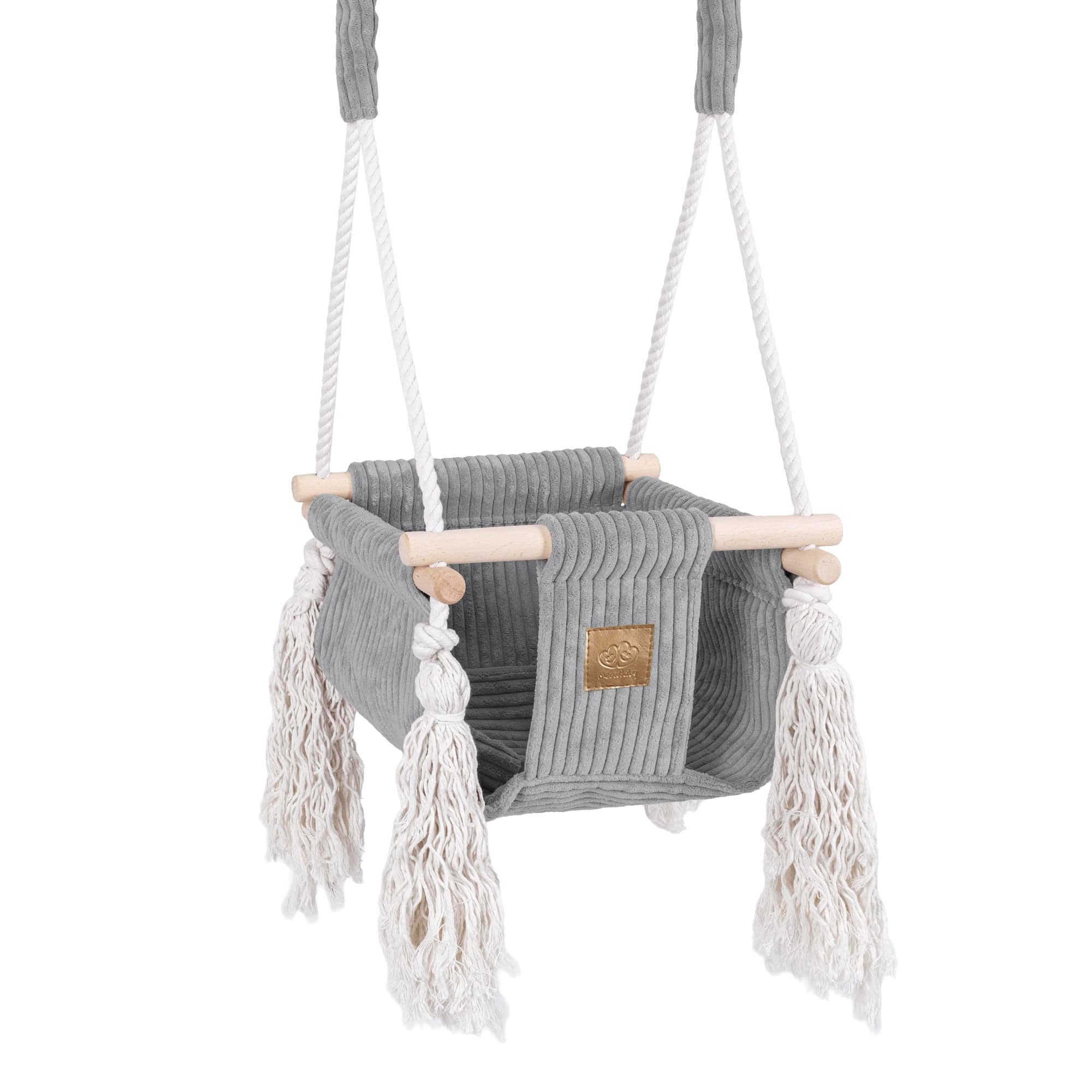 Meowbaby Huśtawka dla Dziecka do Domu – Square Swing | Aesthetic