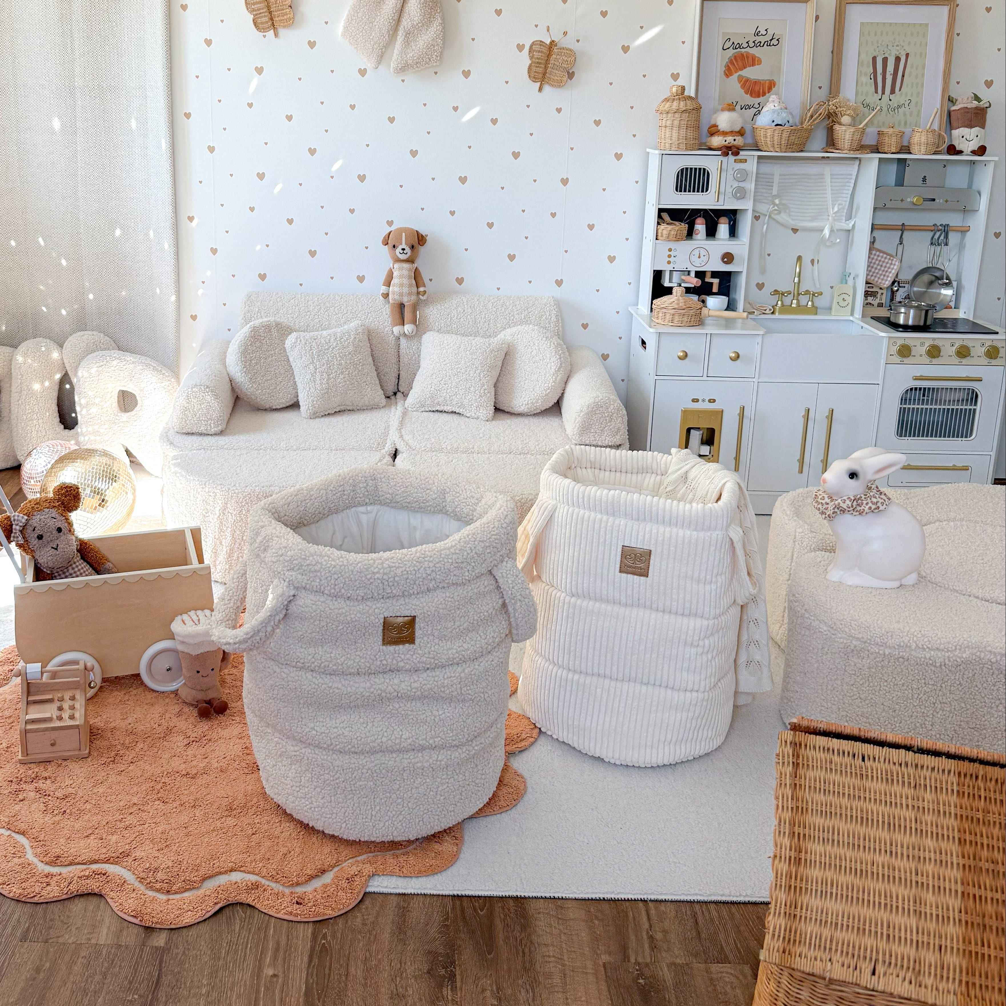 Meowbaby Kosz na Zabawki dla Dziecka – Organizer do Pokoju | Bearly