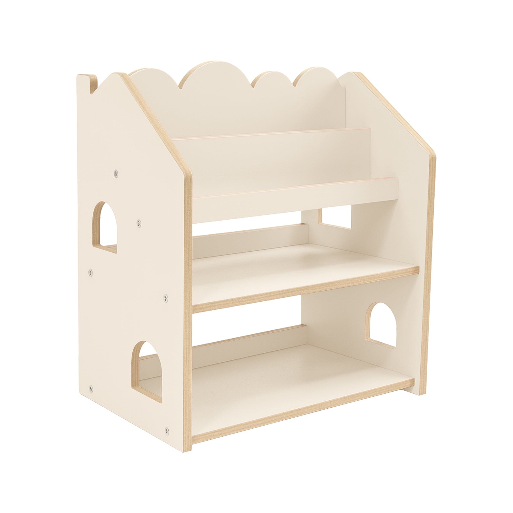 Meowbaby MeowBaby Biblioteczka Montessori – Regał Domek na Książki MDF