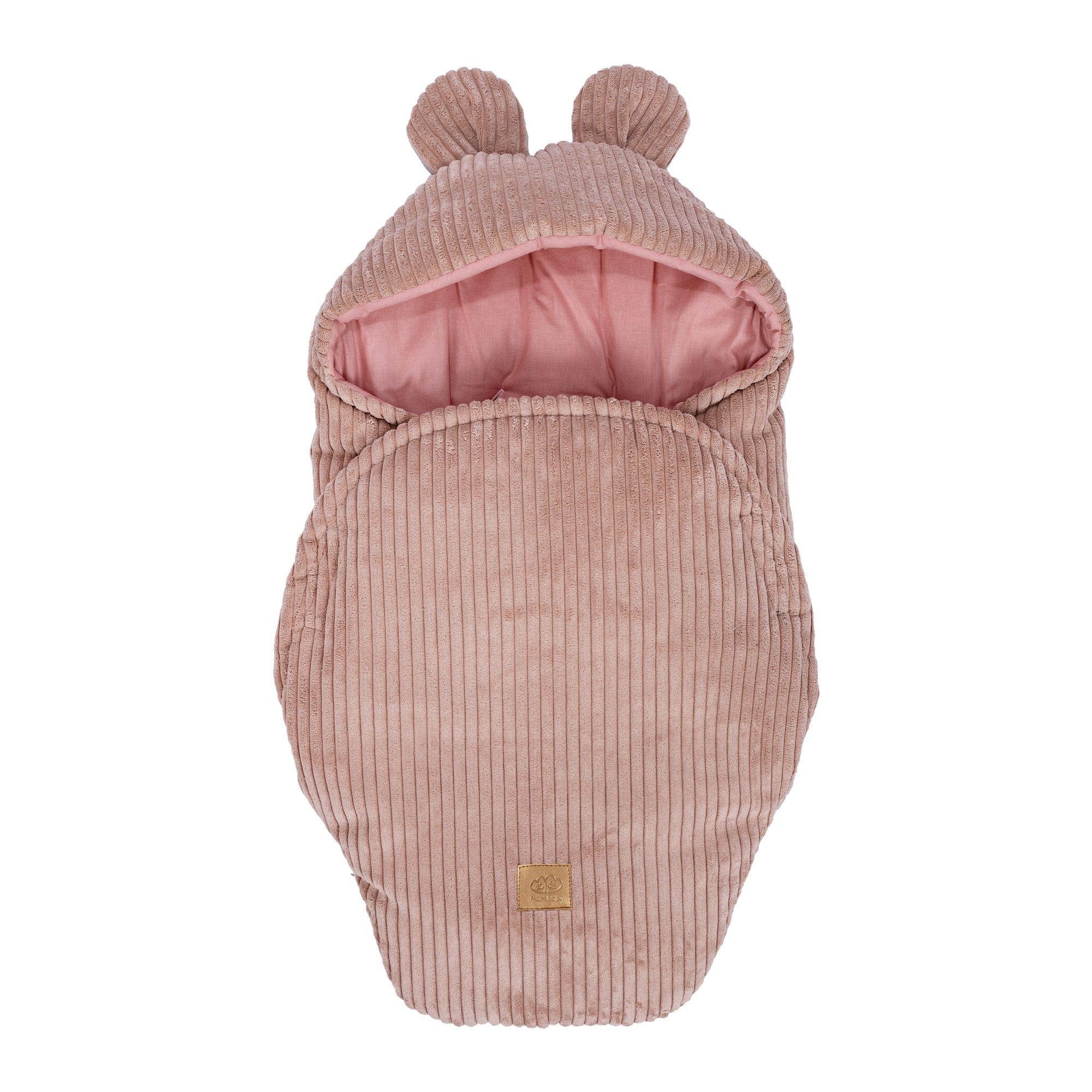 Meowbaby Otulacz dla Niemowlaka z Uszami Misia - Aesthetic
