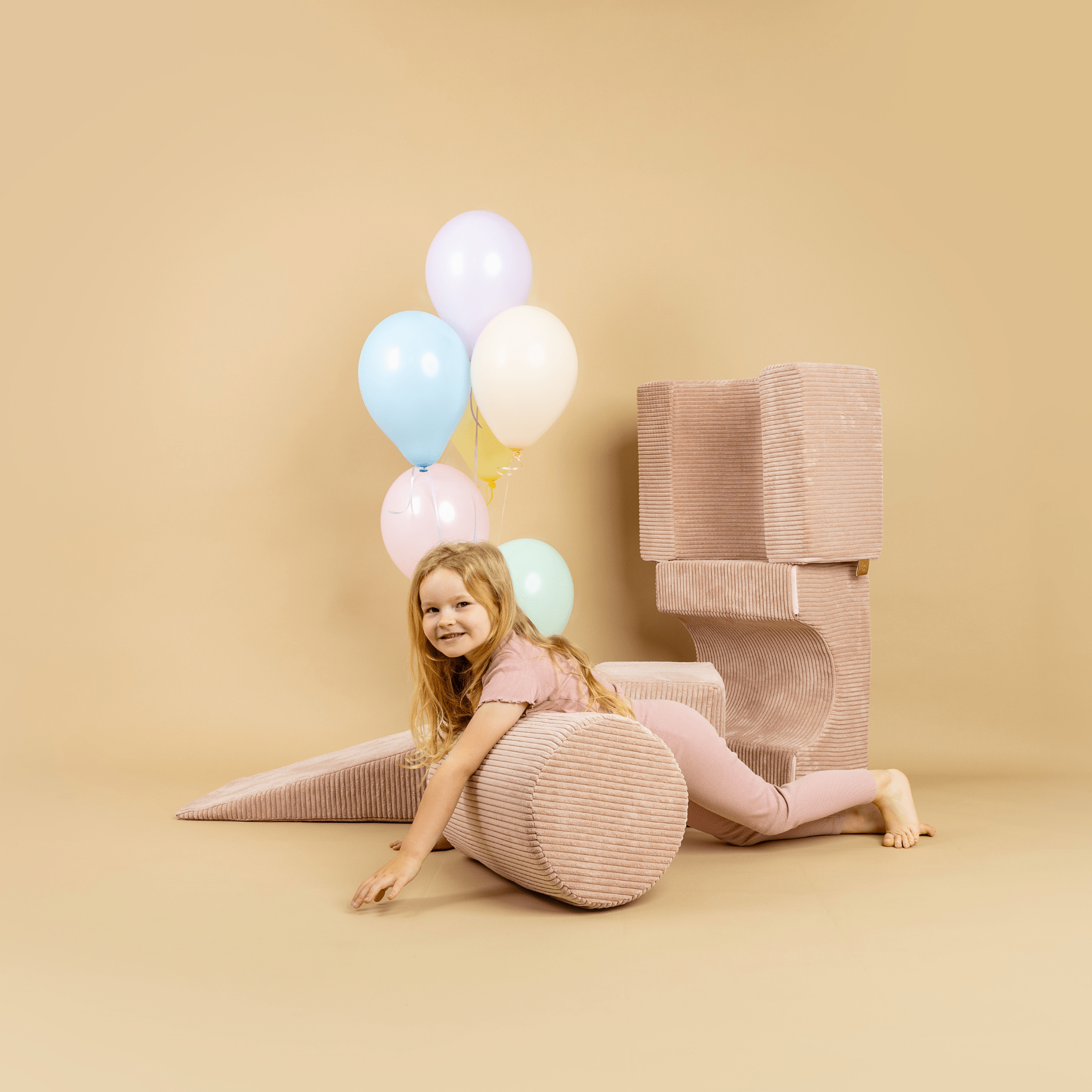 Meowbaby Piankowy Plac Zabaw dla Dzieci | 5 elementów | Aesthetic