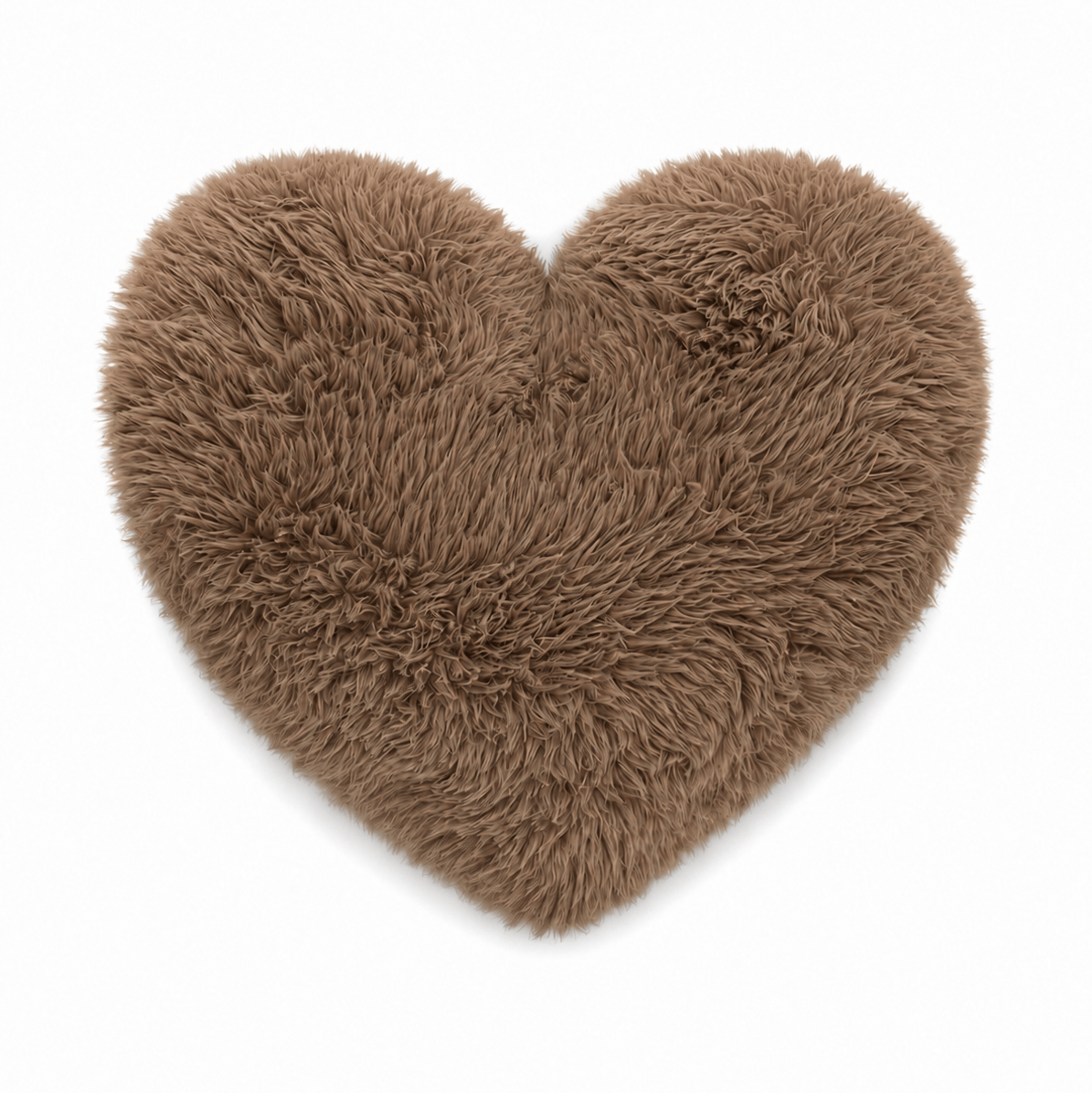 Meowbaby Poduszka Dekoracyjna dla Dzieci Serce Furry Heart - Miękka i Stylowa | Mammoth