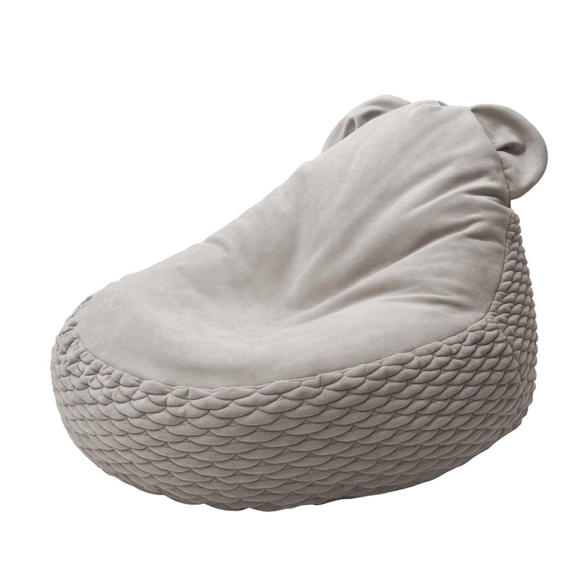 Meowbaby Pufa dla Dziecka - Sako Bag Teddy | Dune