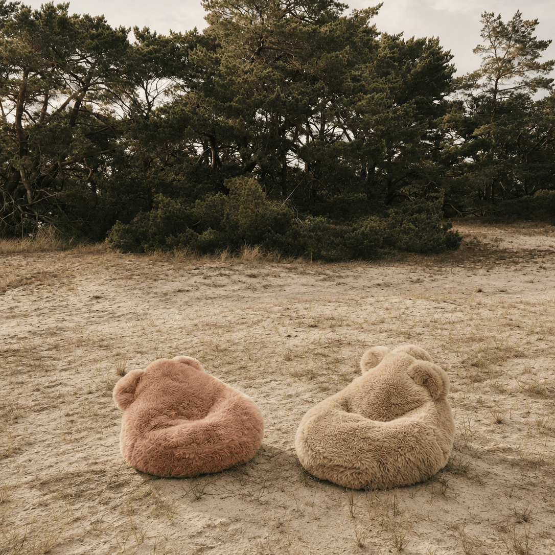 Meowbaby Pufa dla Dziecka - Sako Bag Teddy | Mammoth