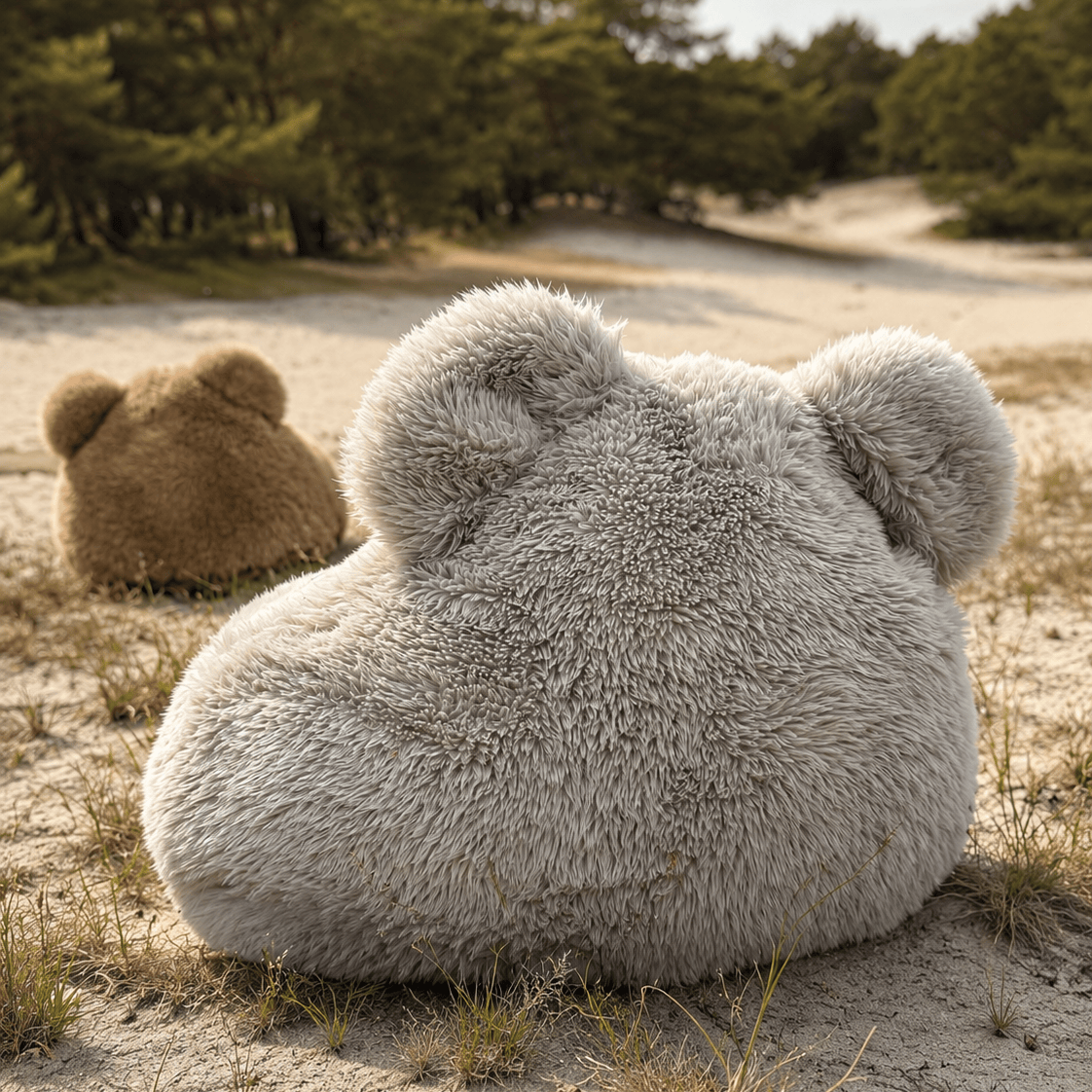 Meowbaby Pufa dla Dziecka - Sako Bag Teddy | Mammoth