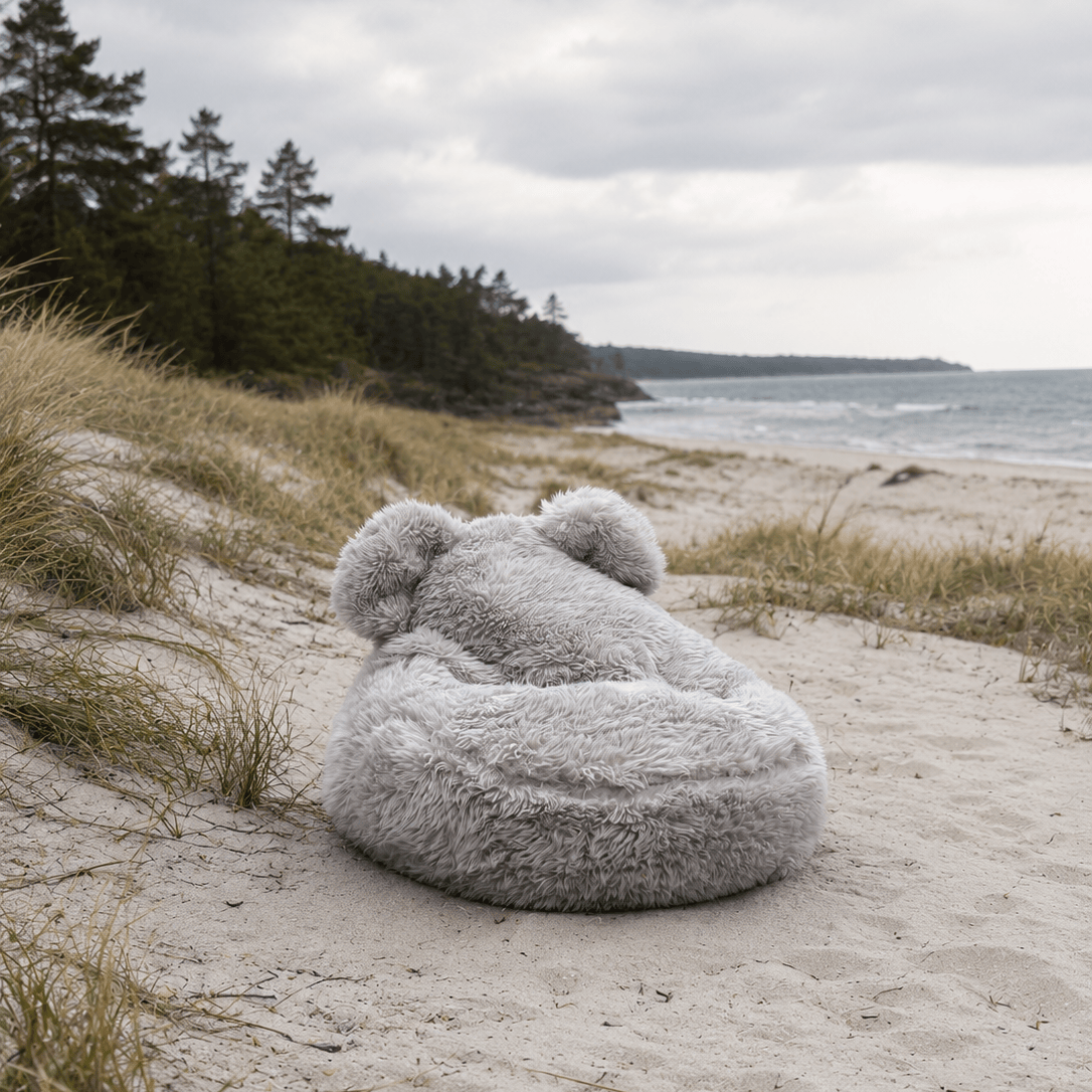 Meowbaby Pufa dla Dziecka - Sako Bag Teddy | Mammoth