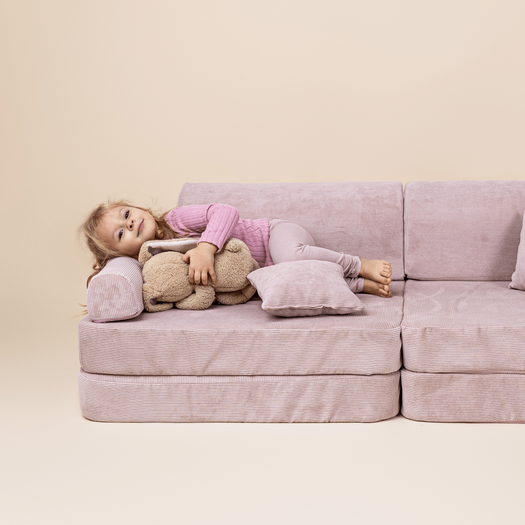 Meowbaby Sofa Modułowa dla Dziecka – 10 Elementów | Aesthetic