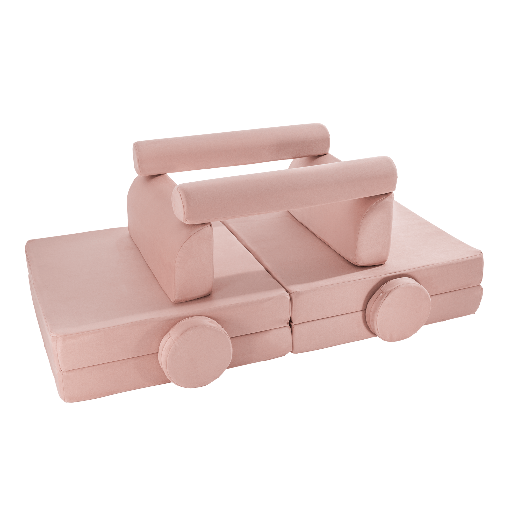 Meowbaby Sofa Modułowa dla Dziecka – 8 Elementów | Velvet