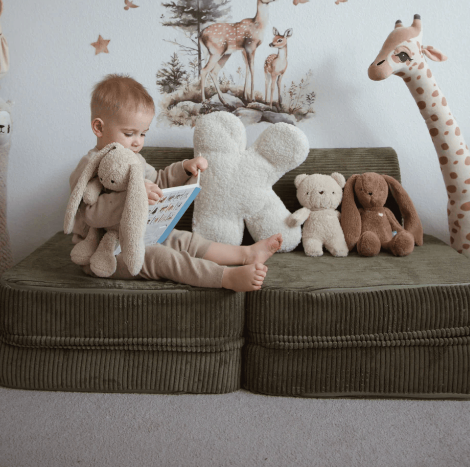 Meowbaby Sofa Modułowa dla Dziecka Basic - 4 Elementy | Aesthetic
