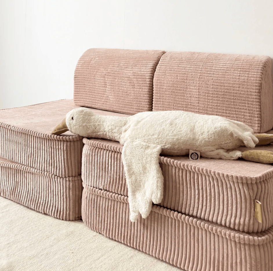 Meowbaby Sofa Modułowa dla Dziecka Basic - 4 Elementy | Aesthetic