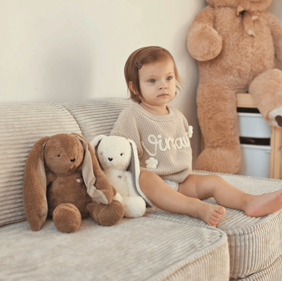 Meowbaby Sofa Modułowa dla Dziecka Basic - 4 Elementy | Aesthetic
