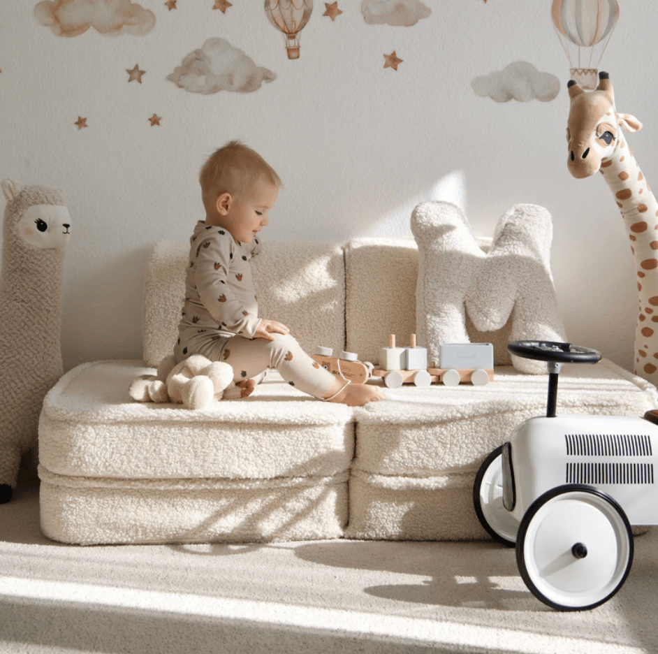 Meowbaby Sofa Modułowa dla Dziecka Basic - 4 Elementy | Bearly