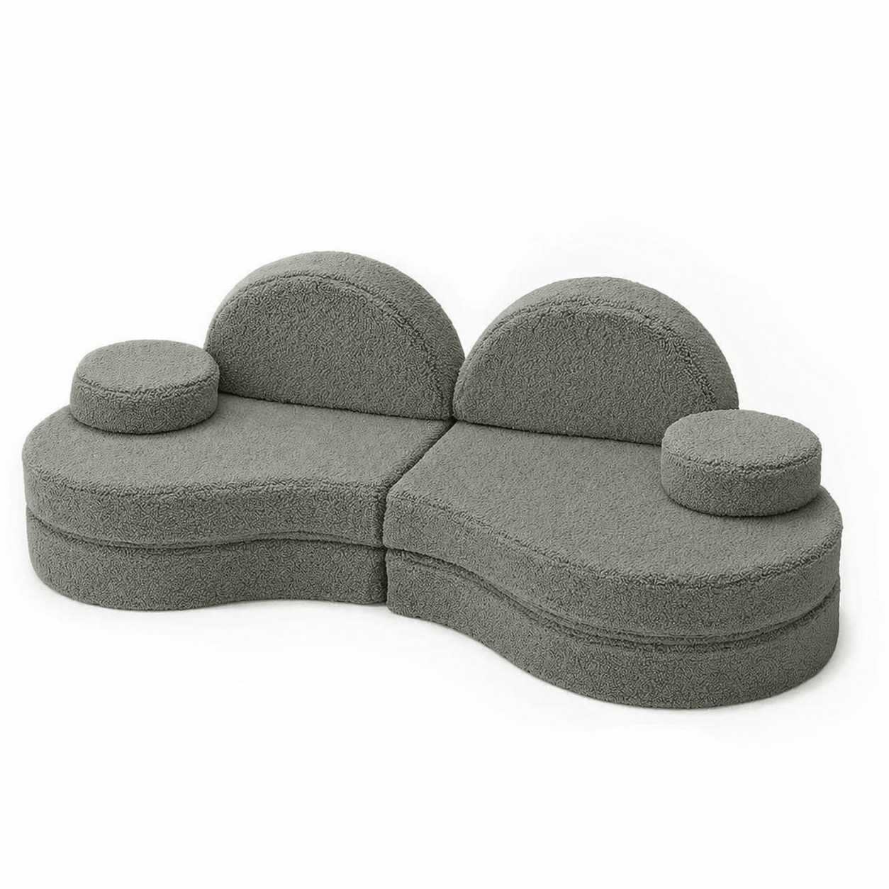 Meowbaby Sofa Modułowa dla Dziecka Coccolo – 6 Elementów | Bearly
