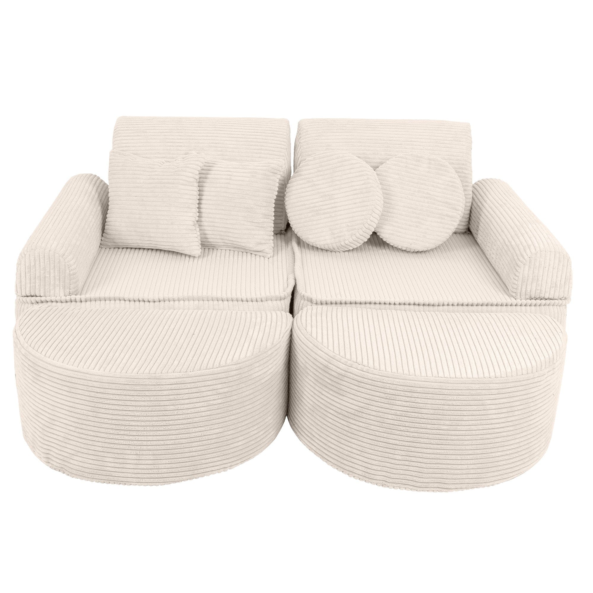 Meowbaby Sofa Modułowa dla Dziecka Max - 12 Elementów | Aesthetic