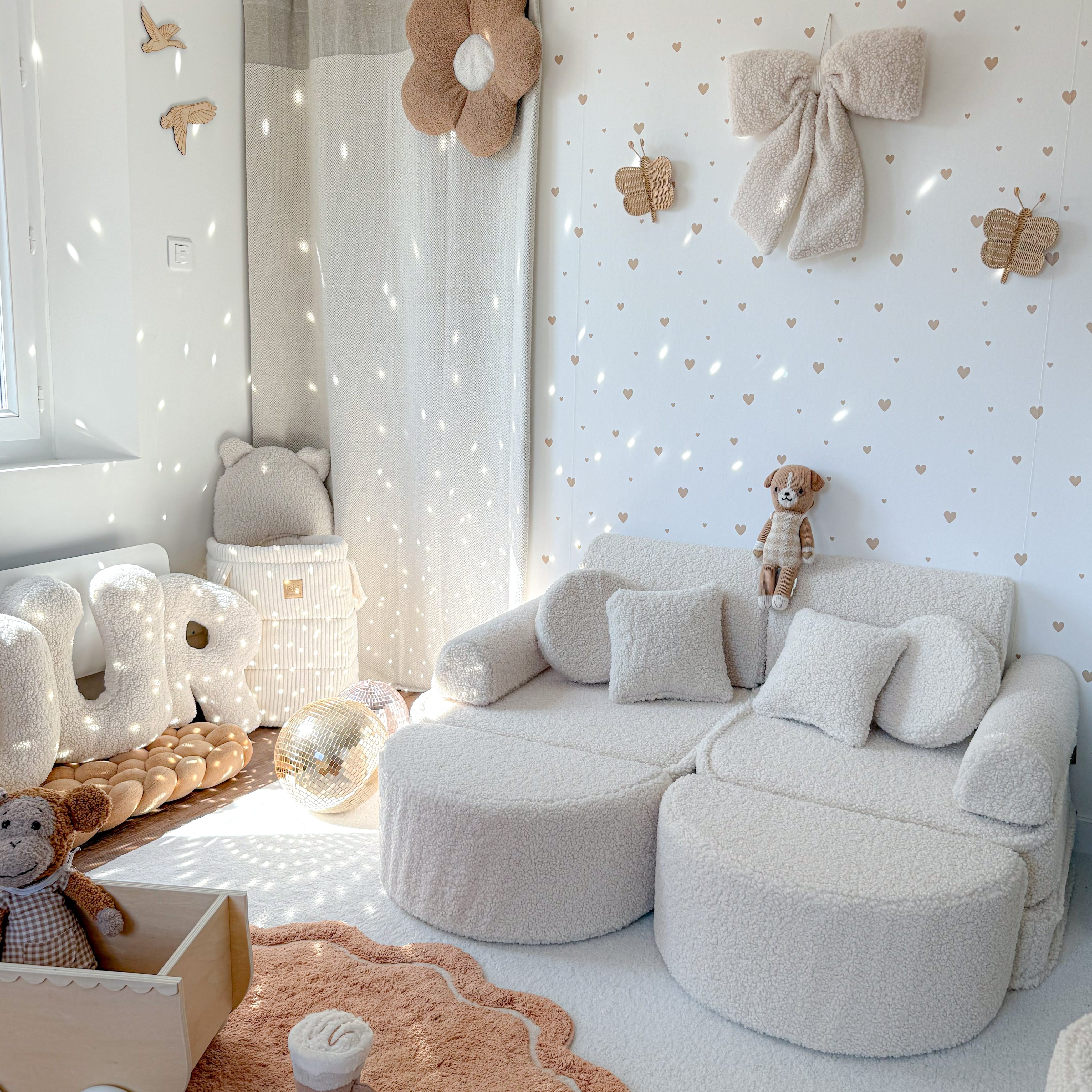 Meowbaby Sofa Modułowa dla Dziecka Max - 12 Elementów | Bearly