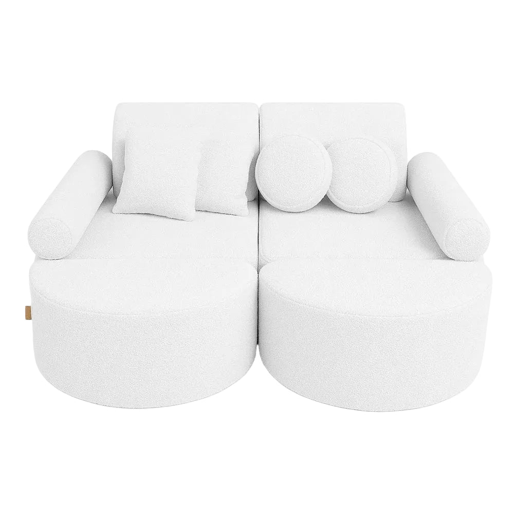 Meowbaby Sofa Modułowa dla Dziecka Max - 12 Elementów | Boucle